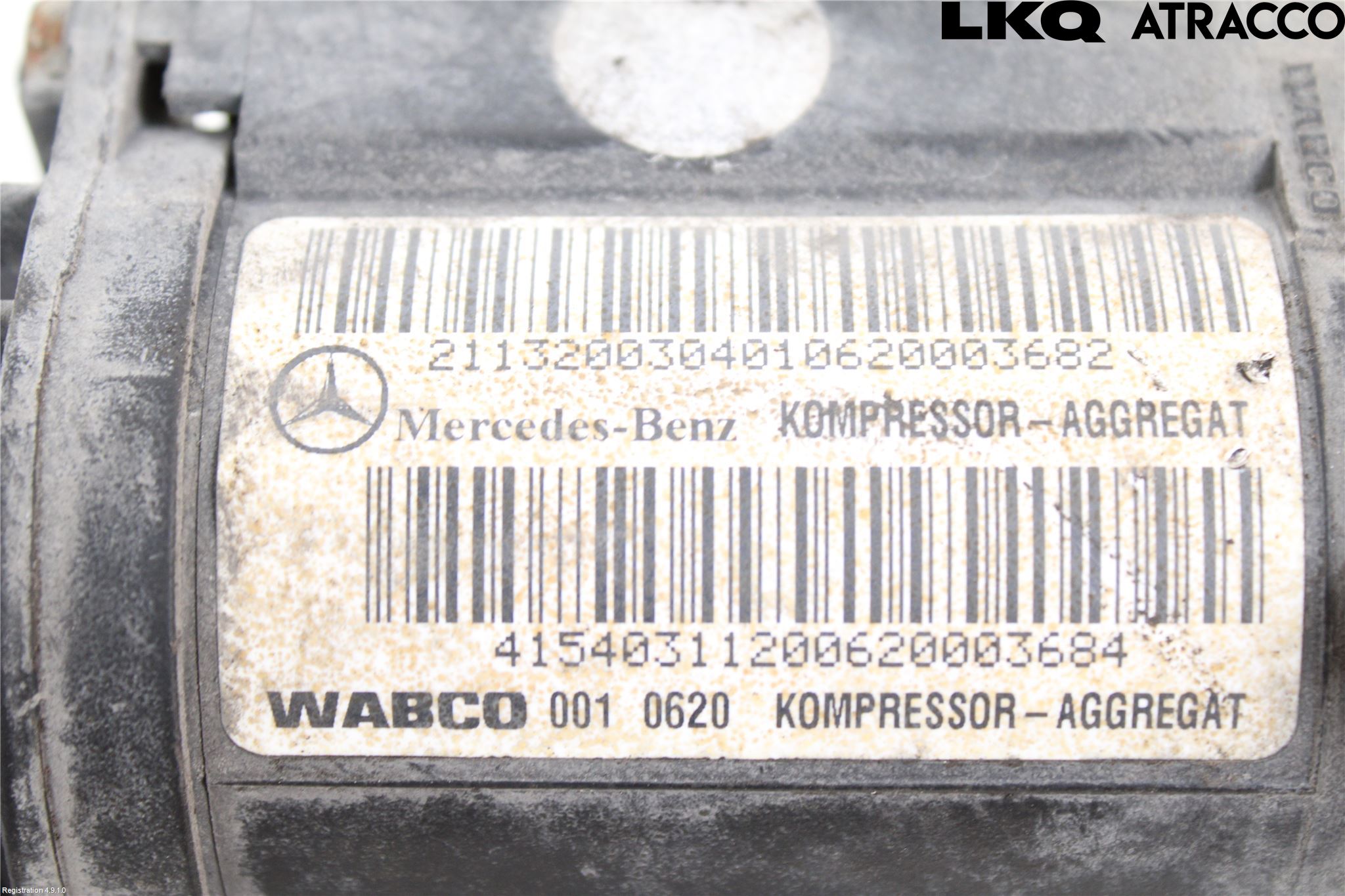 Mercedes-Benz MB E-KLASS (W211) 02-09 Fjæring Kompressor Støtd-Fjæri