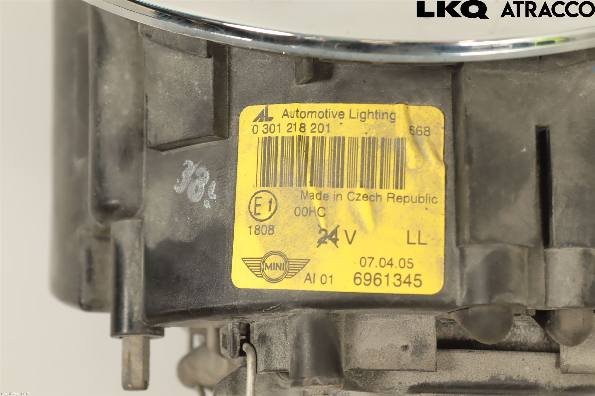 Mini CABRIO R52  02-08 Frontlykt Venstre