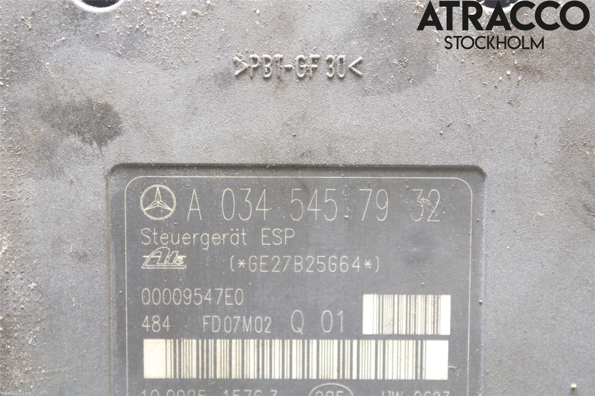 Mercedes-Benz MB C (203) 00-07 Abs Hydraulikkaggregat