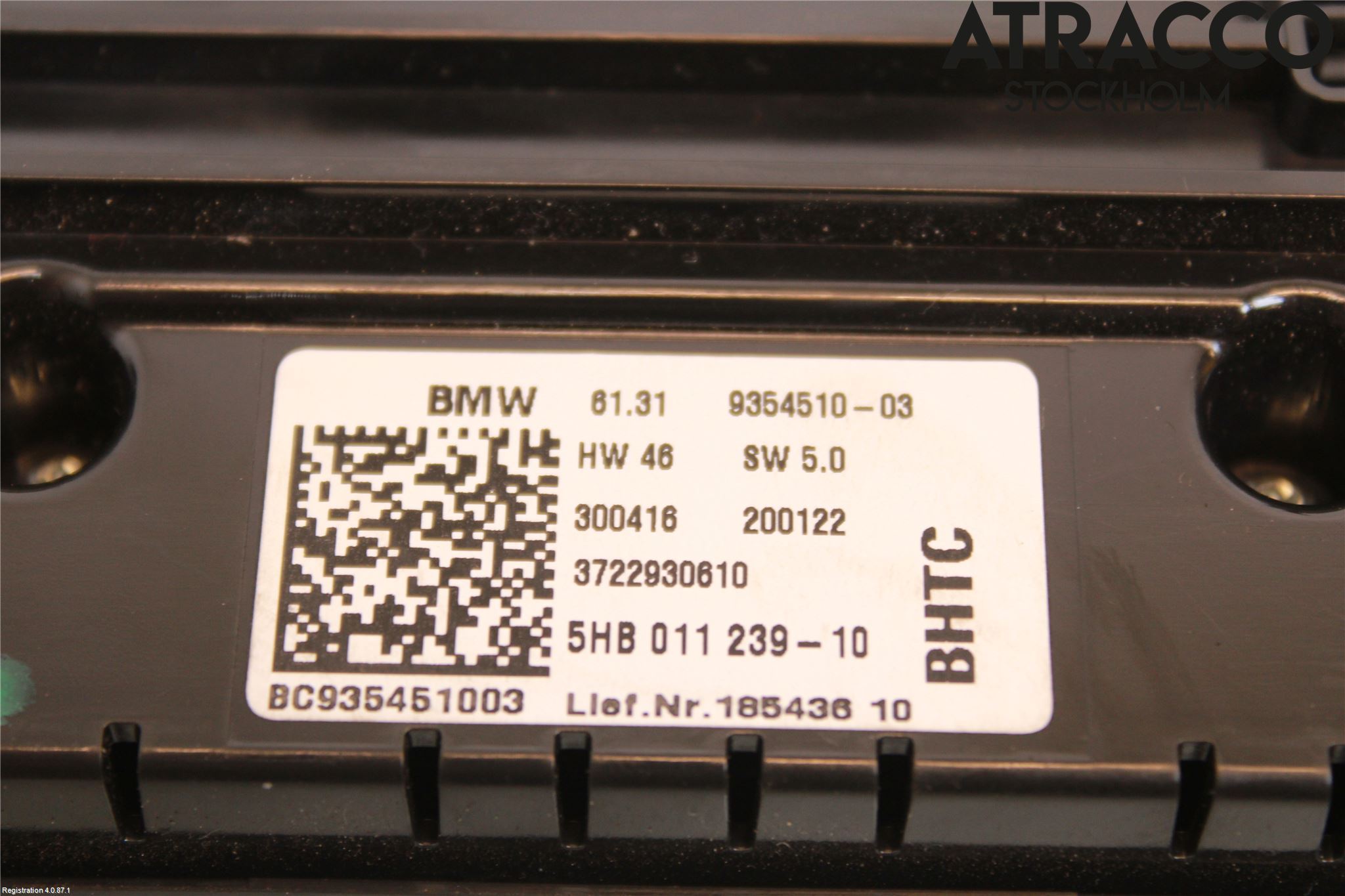 Mini ONE/COOPER 3DR F56 14-24 Varme Ac Betjening-Display