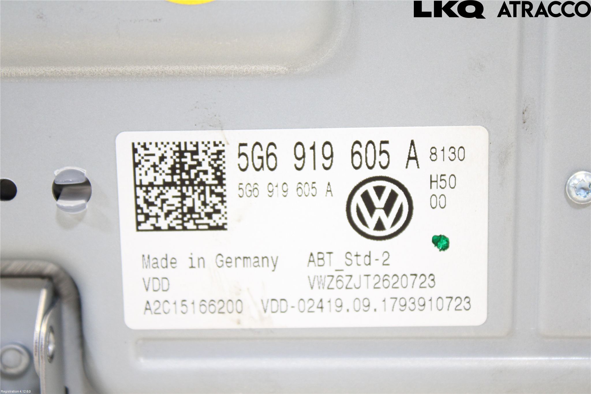 Volkswagen VW GOLF / E-GOLF VII 13-20 Stereo Radio Med Cd