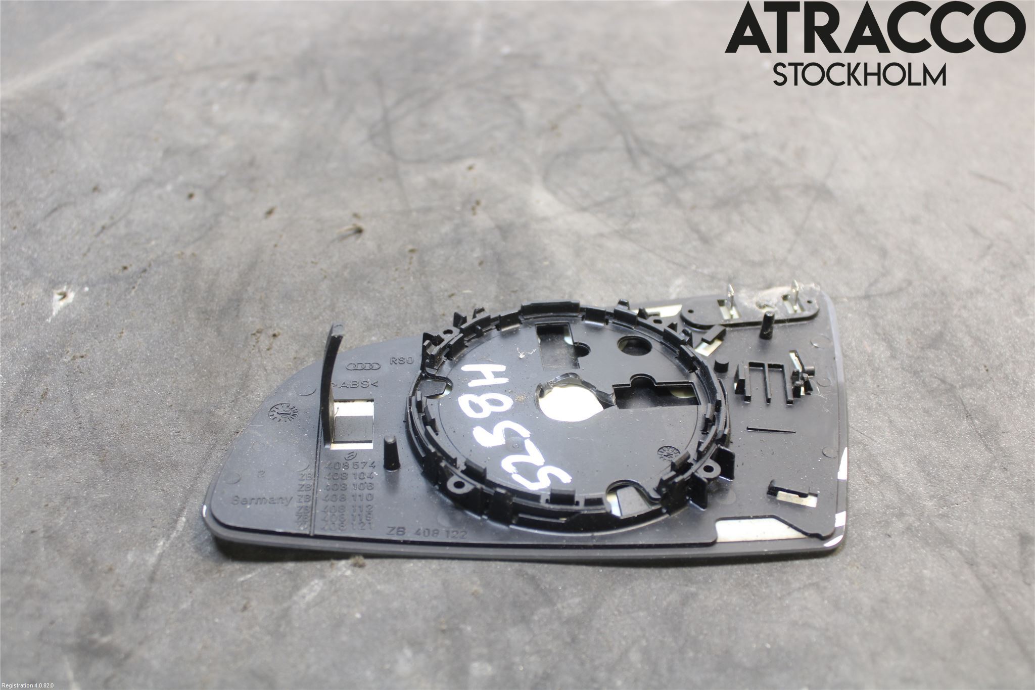 Audi A4/S4 01-05 Speil Glass H