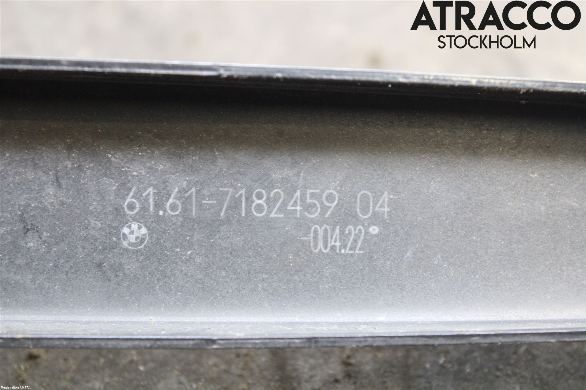 BMW 5 F10/F11/F18 09-17 Viskerarm-Armer Frontrute