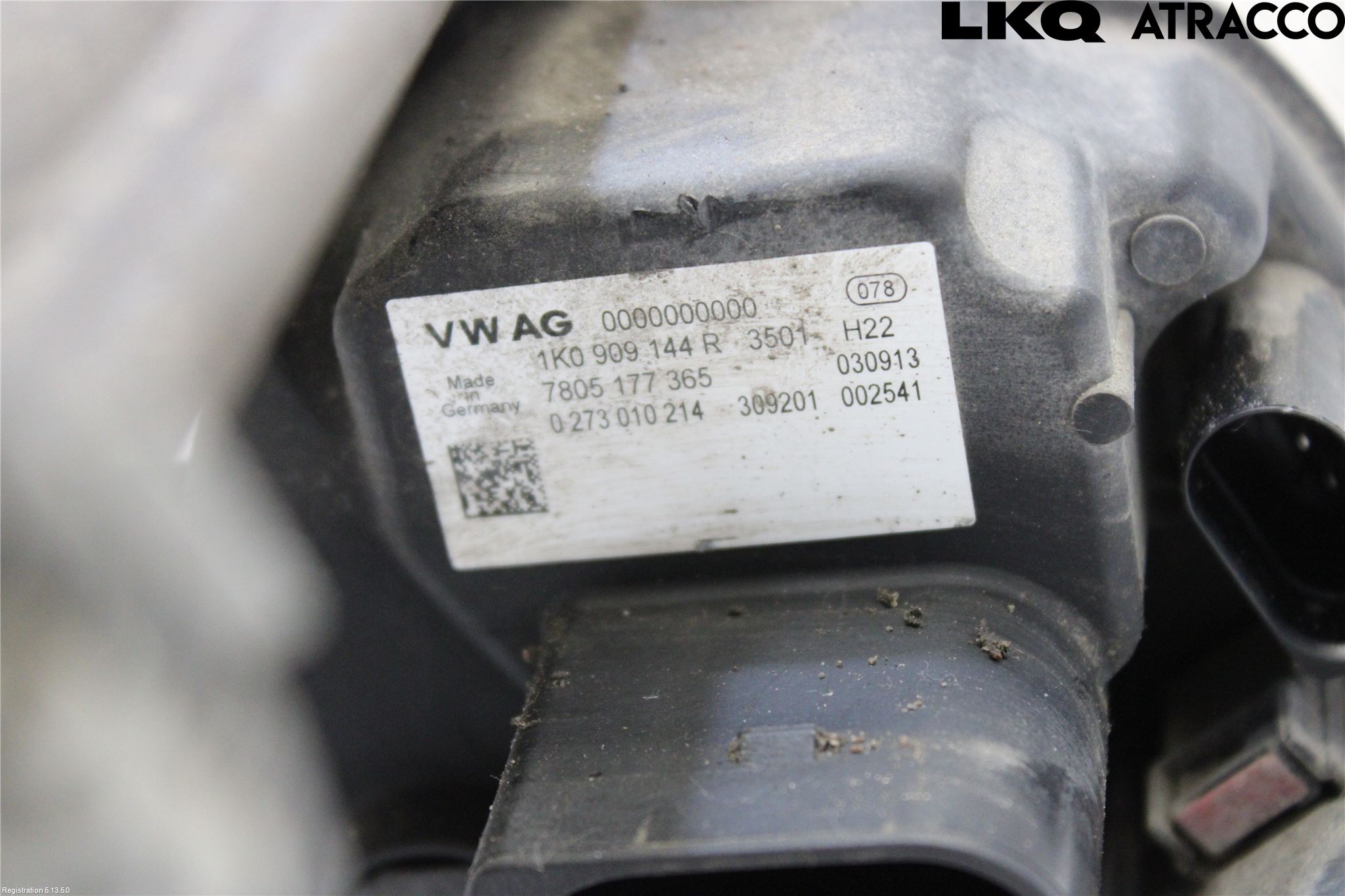 Seat ALTEA Servo Snekke - Tannstang
