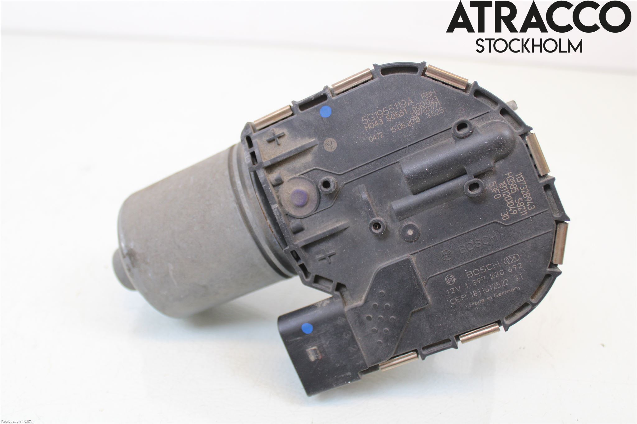 Volkswagen VW GOLF / E-GOLF VII 13-20 Viskermotor Frontrute
