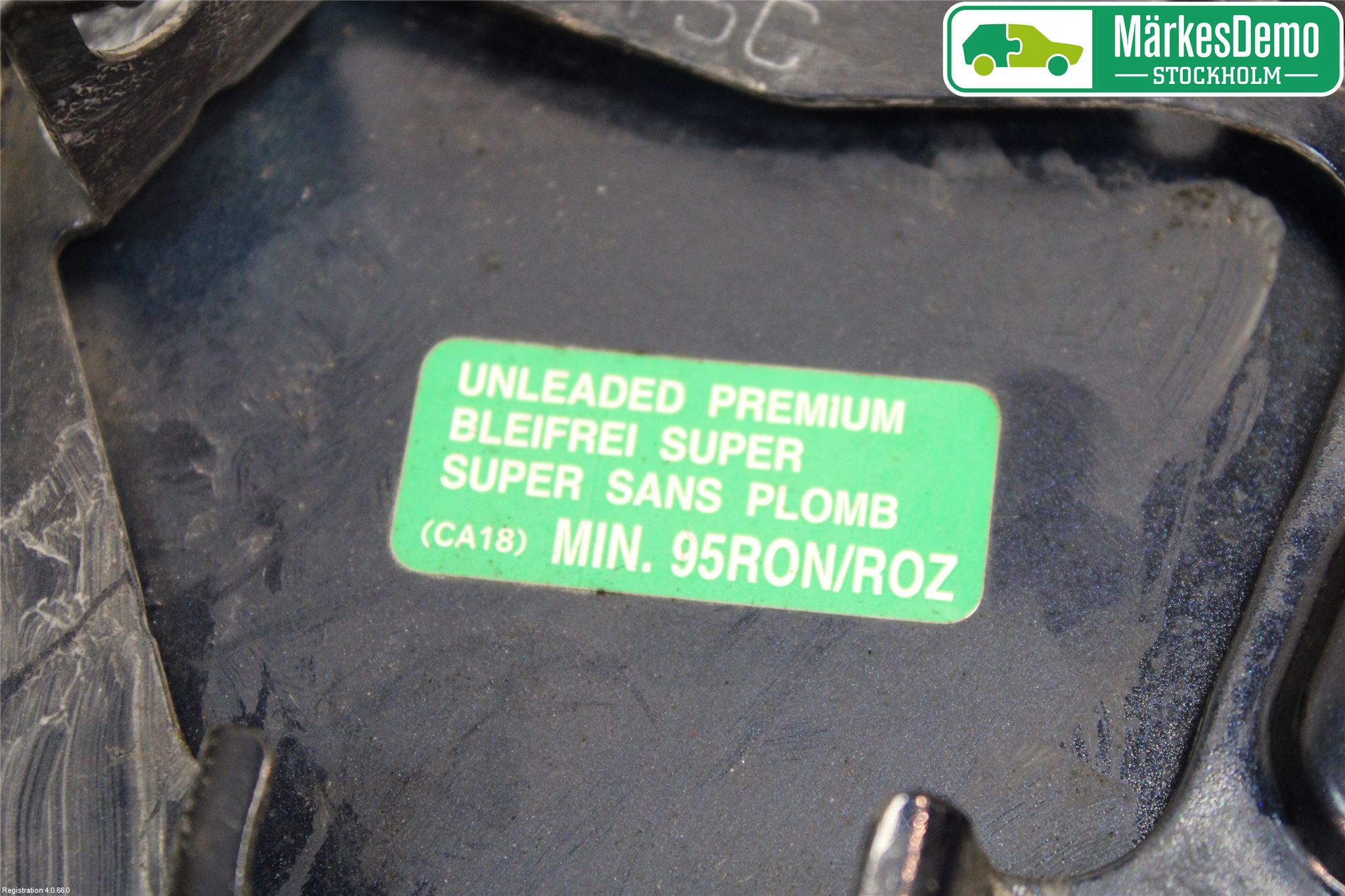 Mazda 3 III 14-19 Drivstoff Tankluke