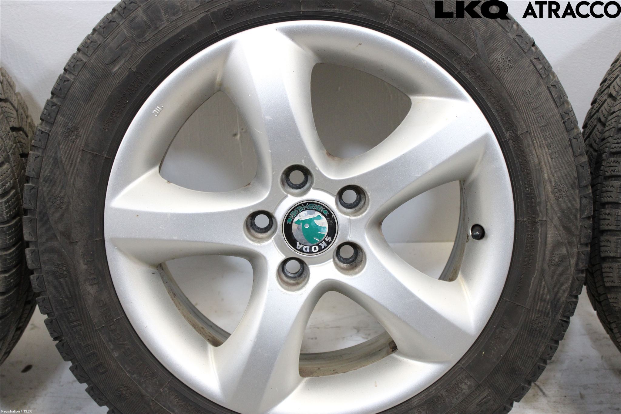 Skoda FABIA 07-14 Felg Aluminium Sett 4Stk
