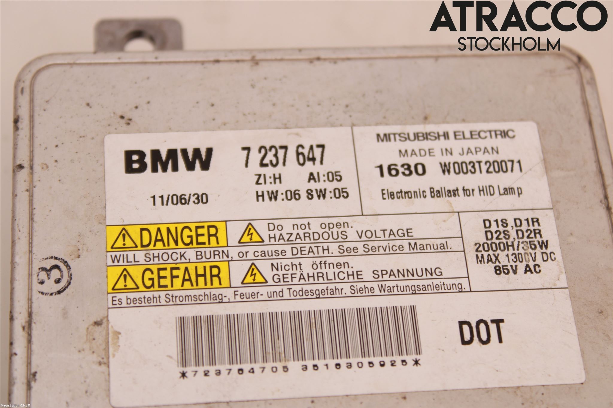 BMW 3 E90/91 SED/TOU 05-12 Styreenhet Xenon