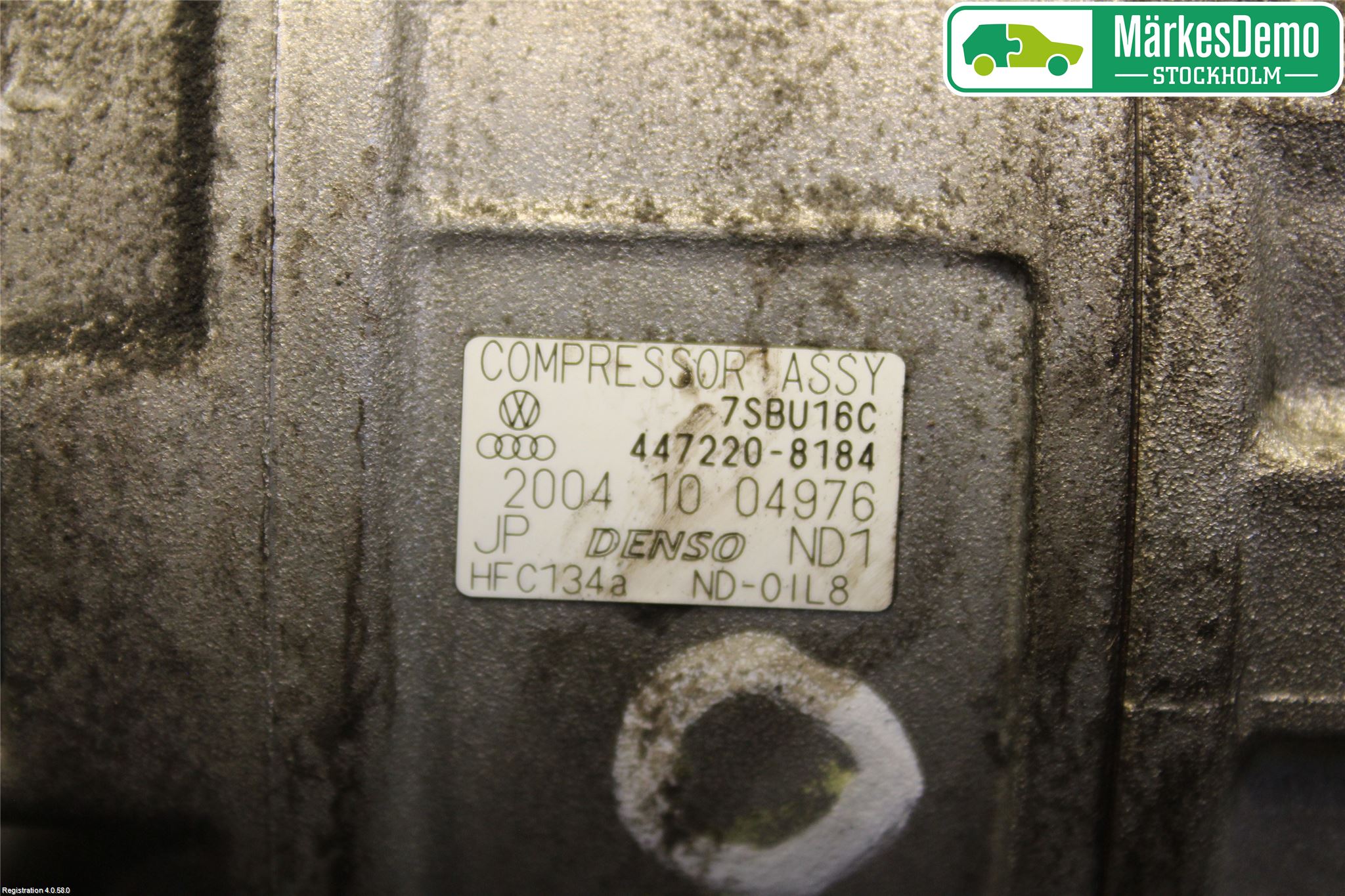 Volkswagen VW PASSAT 01-05 Varme Ac Kompressor