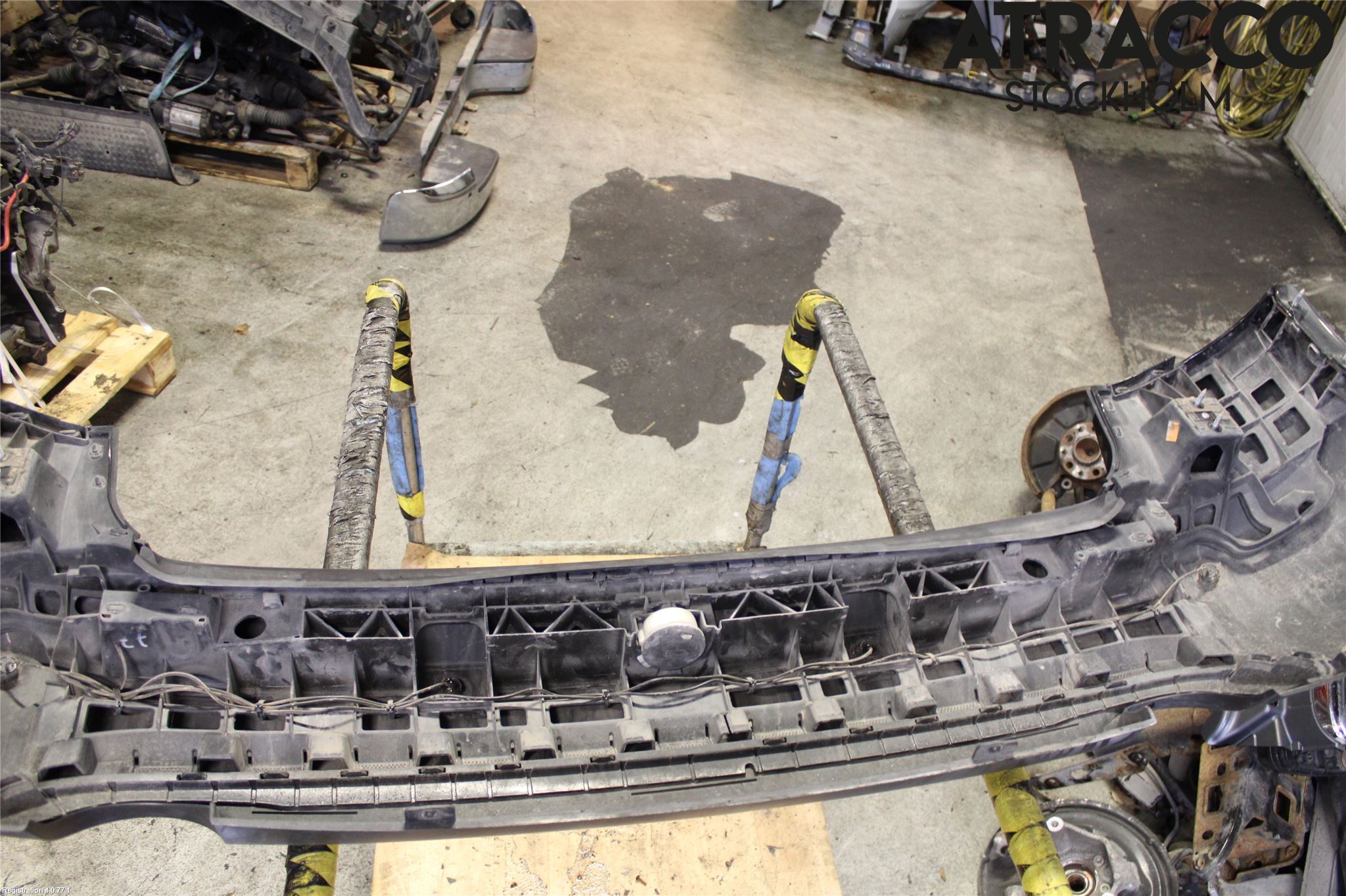 Audi A4/S4 05-07 Støtfanger Bak Overtrekk