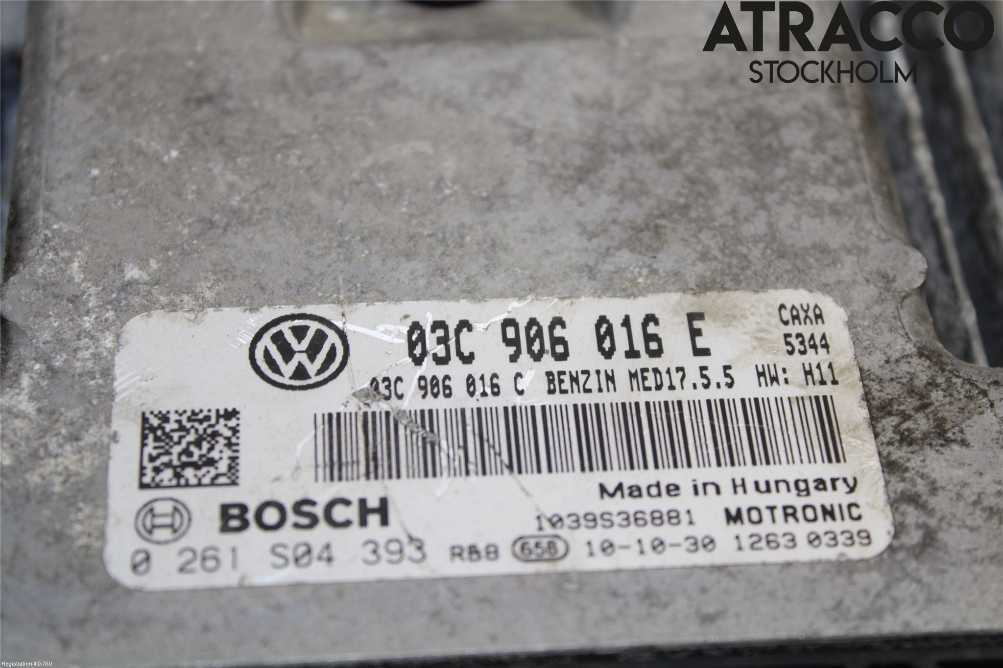 Skoda OCTAVIA (1Z) 05-13 Styreenhet Innsprøytning