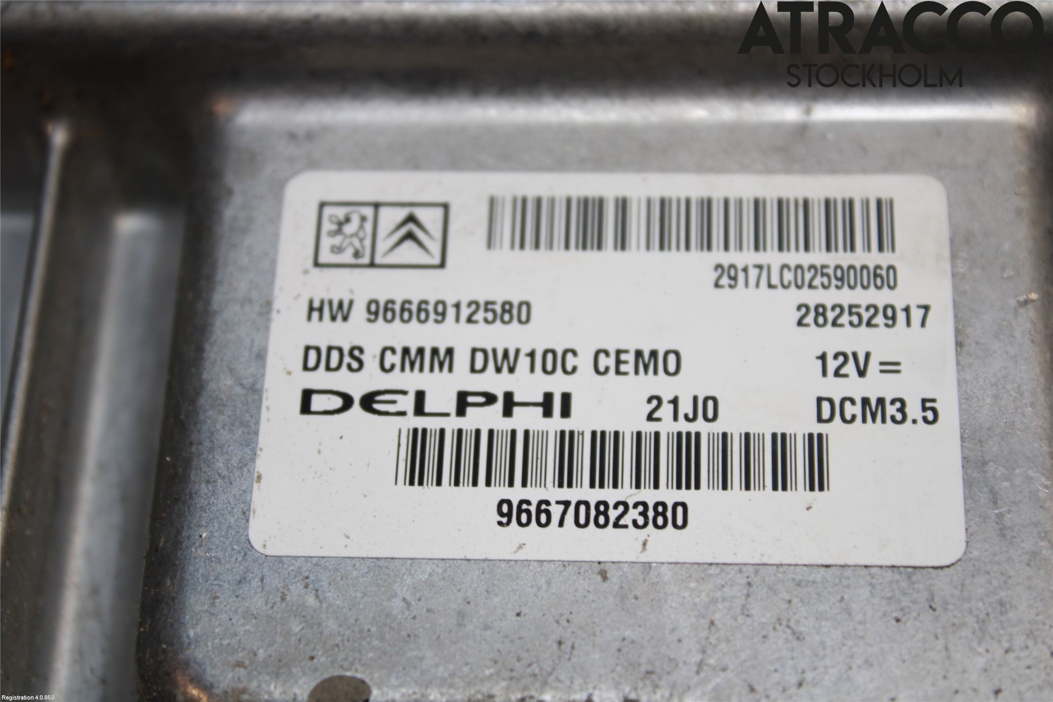 Citroen C5 08-17 Styreenhet Dieselpumpe