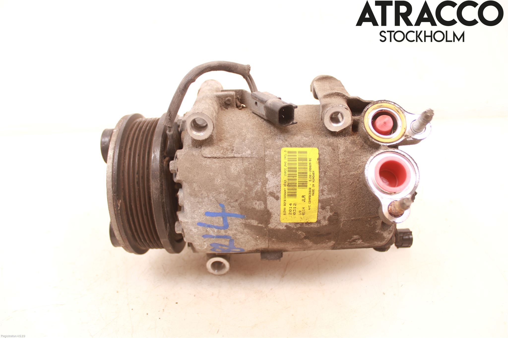 Landrover LAND ROVER RANGE ROVER EVOQUE (L538) 11-18 Varme Ac Kompressor