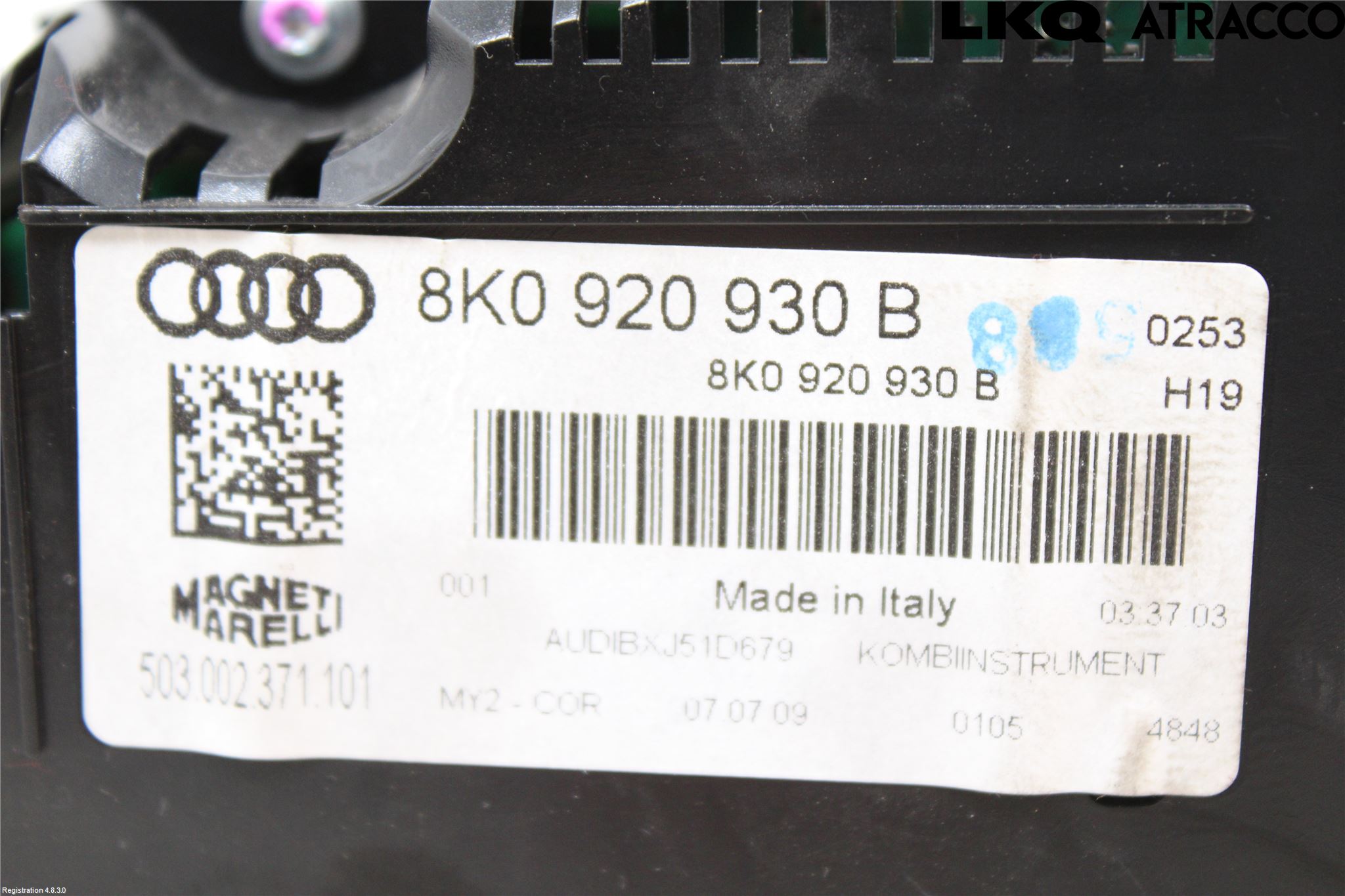 Audi A4/S4 08-11 Instr Kombinert