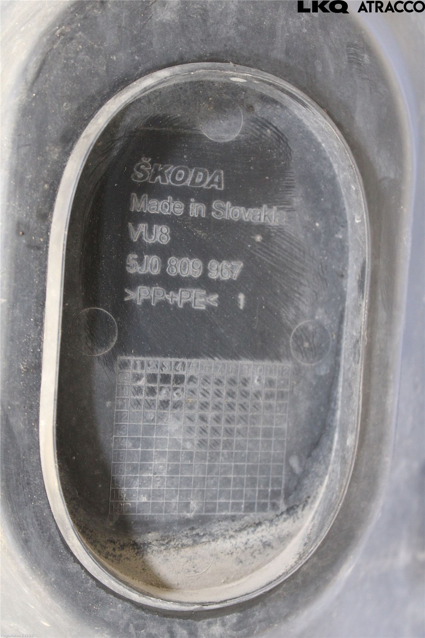Skoda ROOMSTER Skjerm Indre