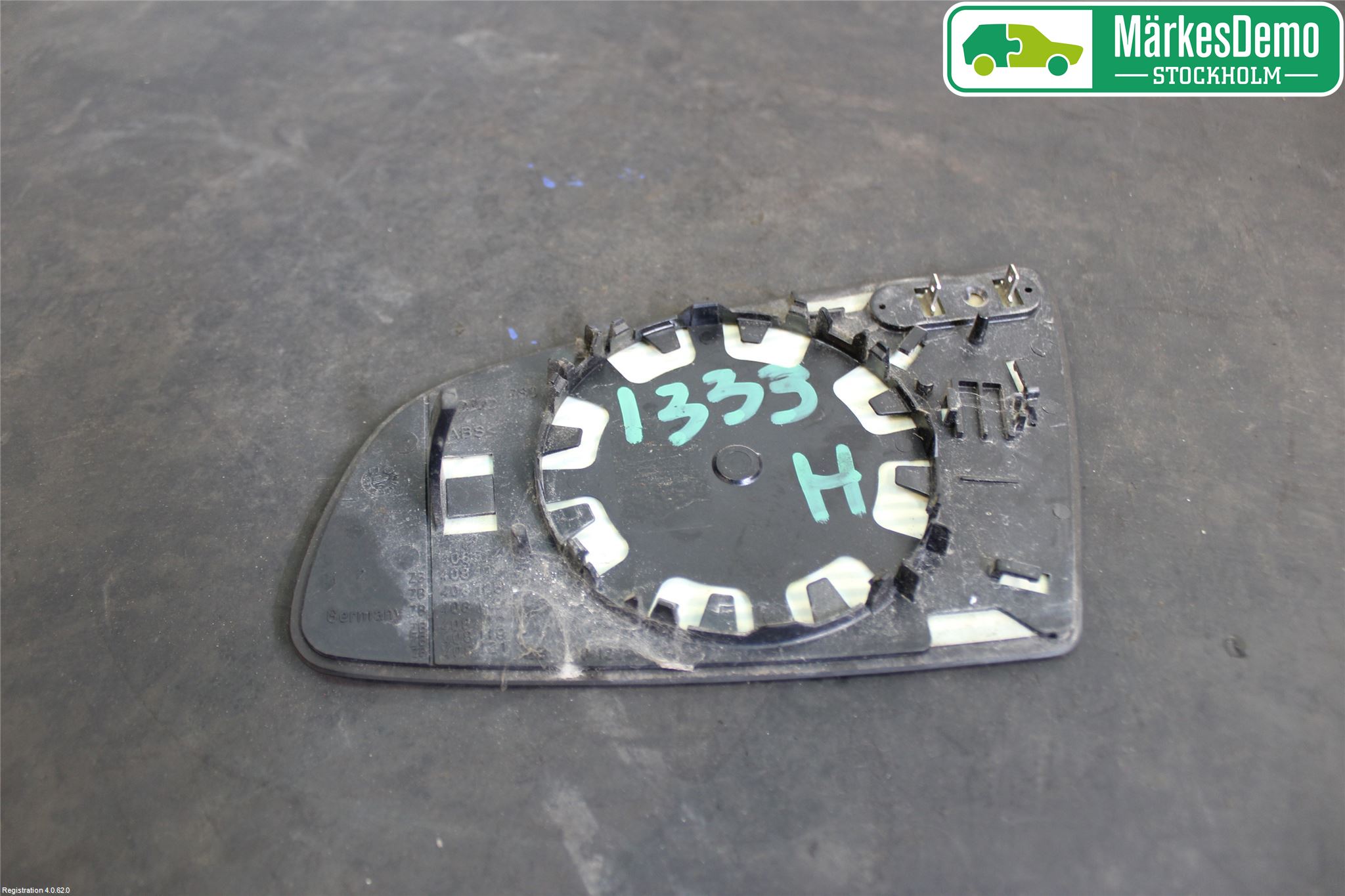 Audi A4/S4 05-07 Speil Glass H