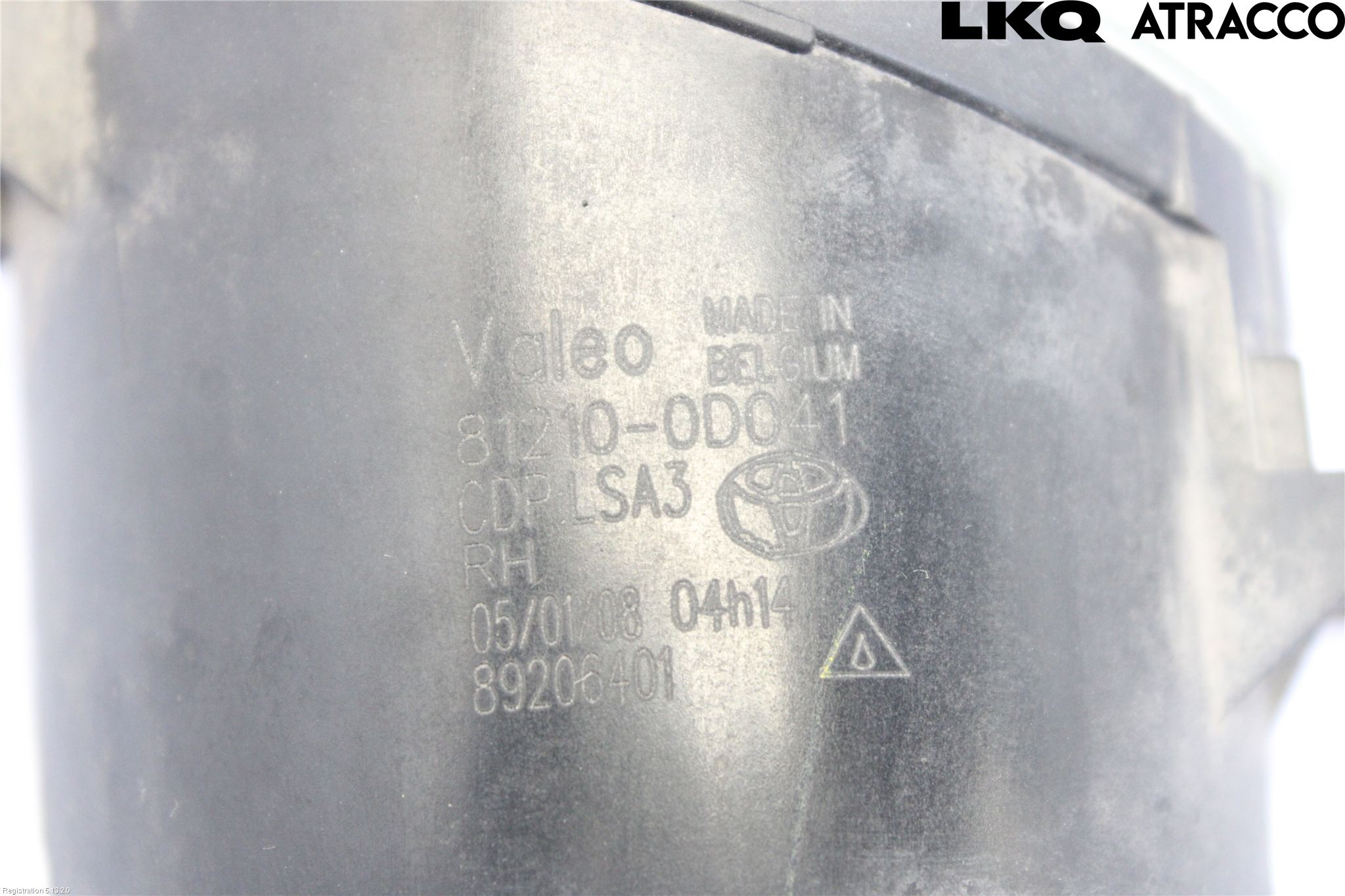 Toyota AURIS 10-12 Frontlykt-Kurve-Tåkelys