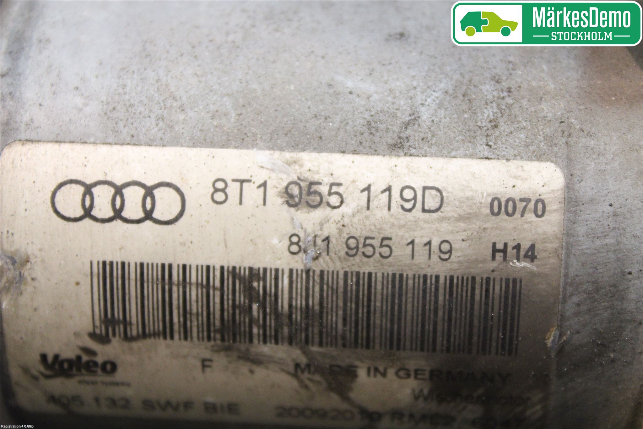 Audi A5 07-16 Viskermotor Frontrute