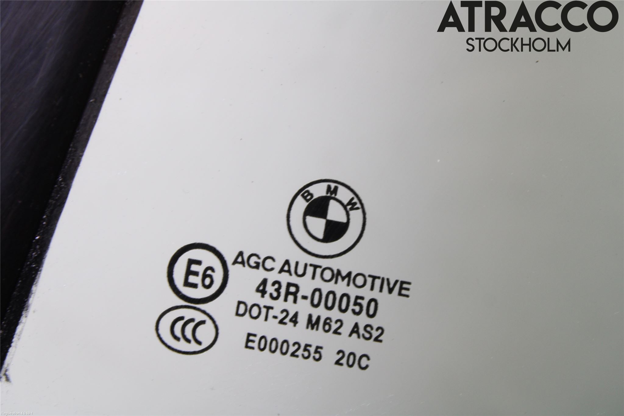 BMW 5 E60/61 Sed/Tou 02-10 Dørrute Bak Vens Trekant 4D