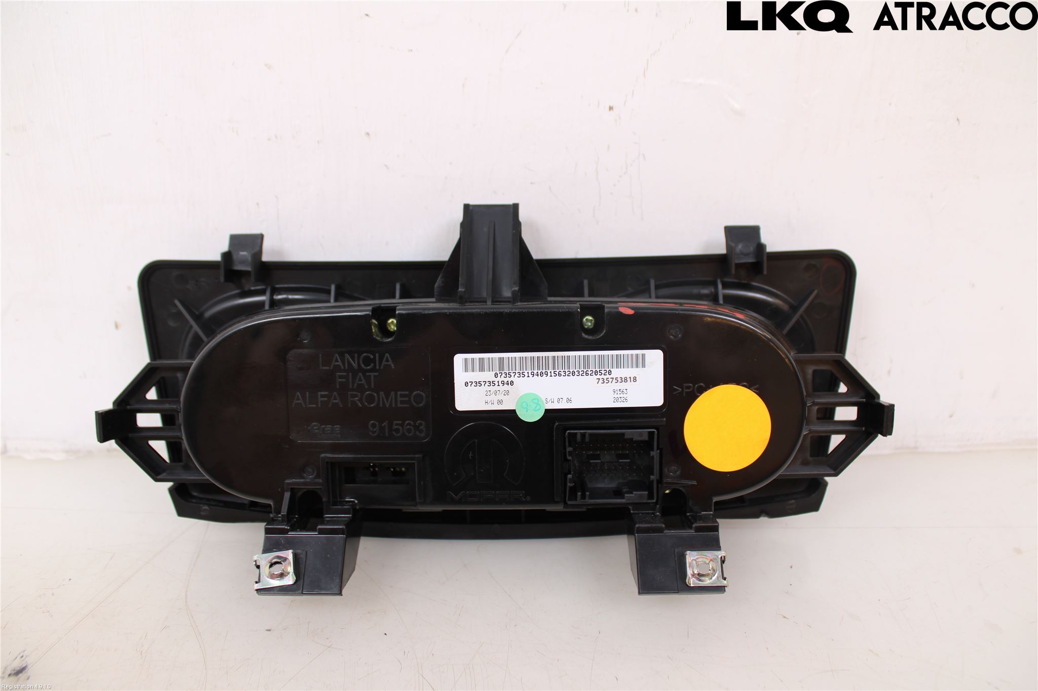 Fiat TIPO/CROSS 16- Varme Ac Betjening-Display