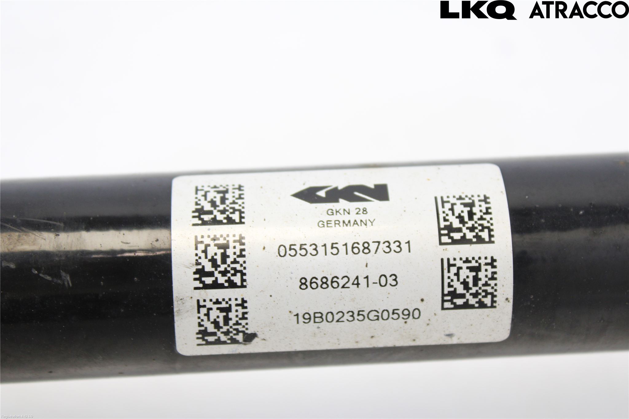 BMW 5 G30/G31/F90 17-23 Drivaksel Bak Kompl Venstre