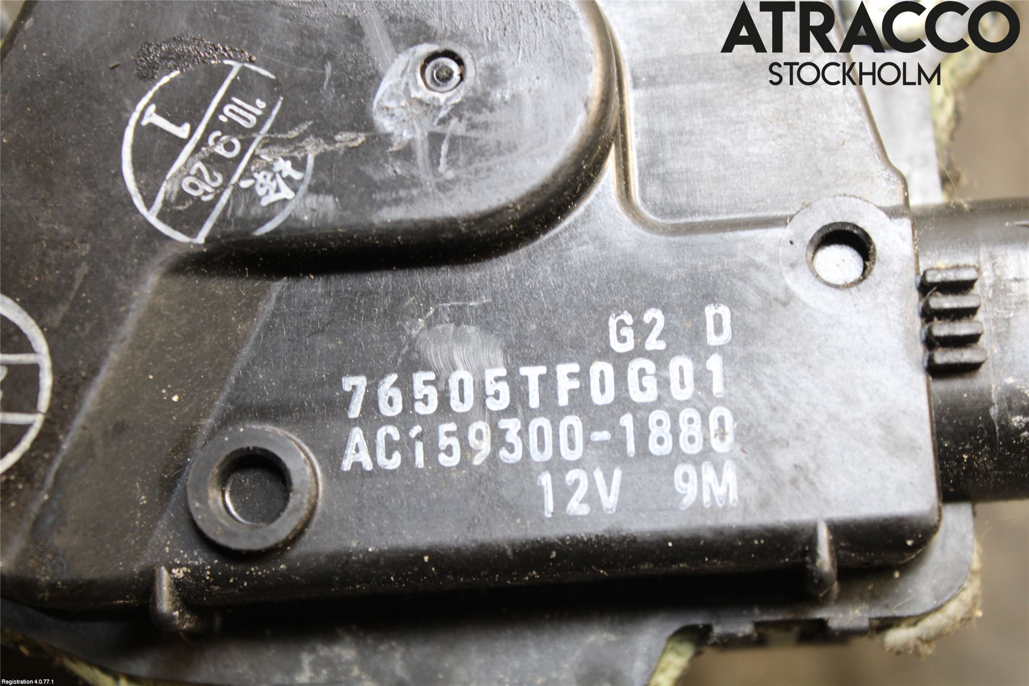 Honda JAZZ 08-14 Viskermotor Frontrute