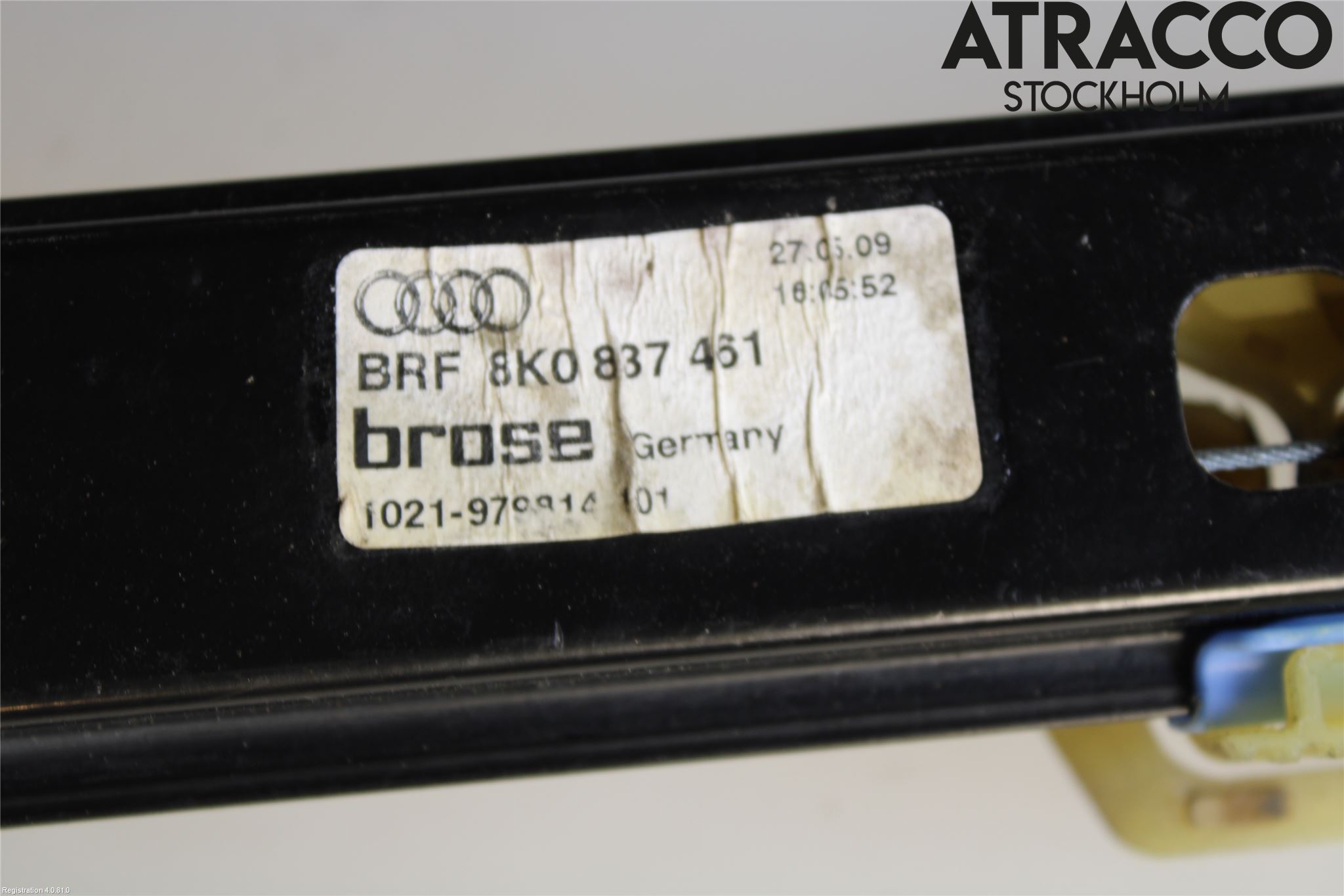 Audi A4/S4 08-11 Vindusheis El Komp
