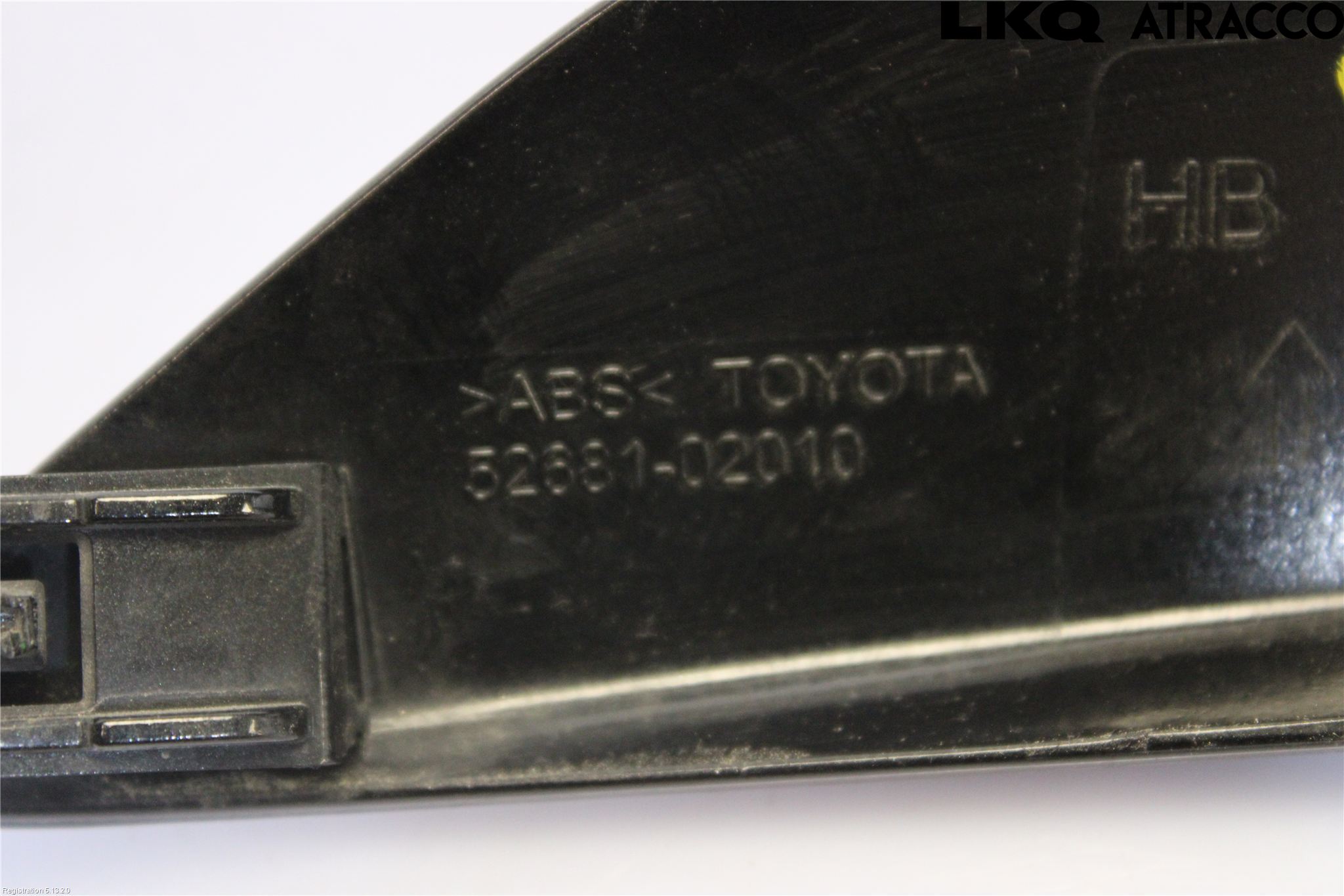 Toyota AURIS 13-19 Støtfanger Bak Hjørne Høyre
