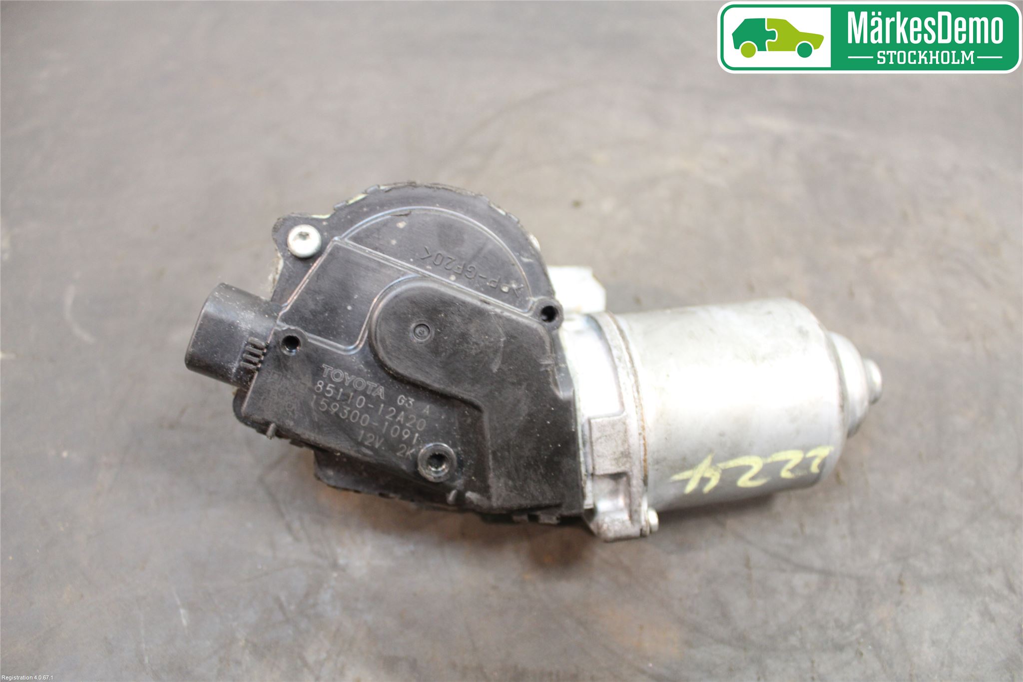 Toyota COROLLA 08-12 Viskermotor Frontrute