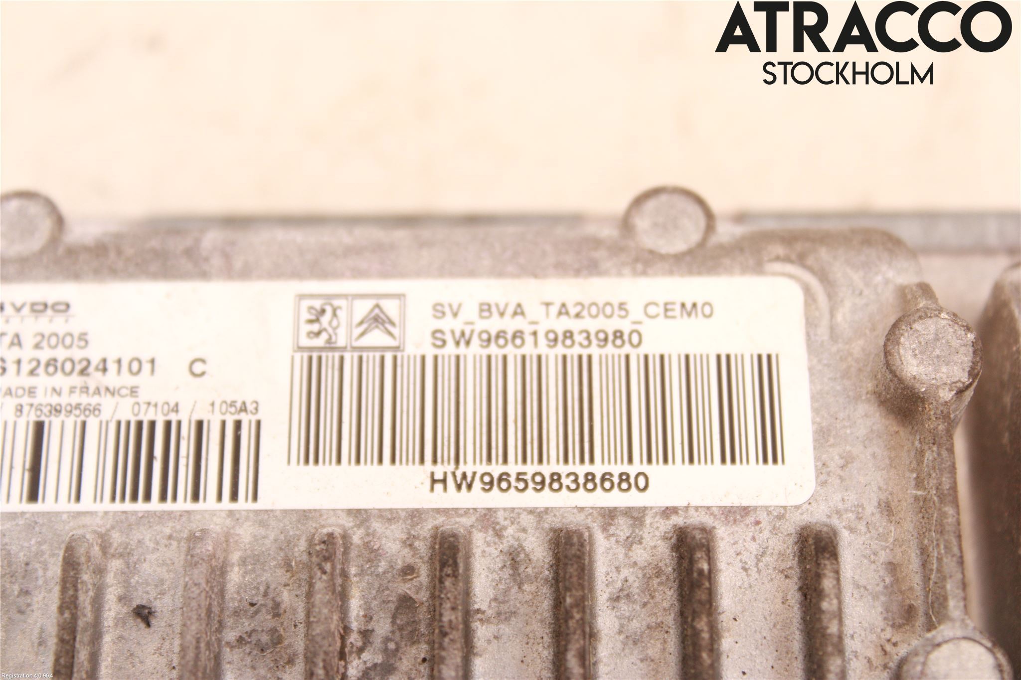 Peugeot 307     05-08 Styreenhet Gearkasse