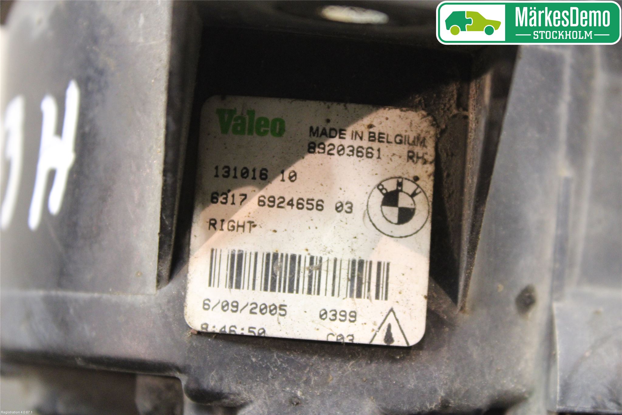 BMW 1 E87/81 5D/3D 03-11 Frontlykt-Kurve-Tåkelys