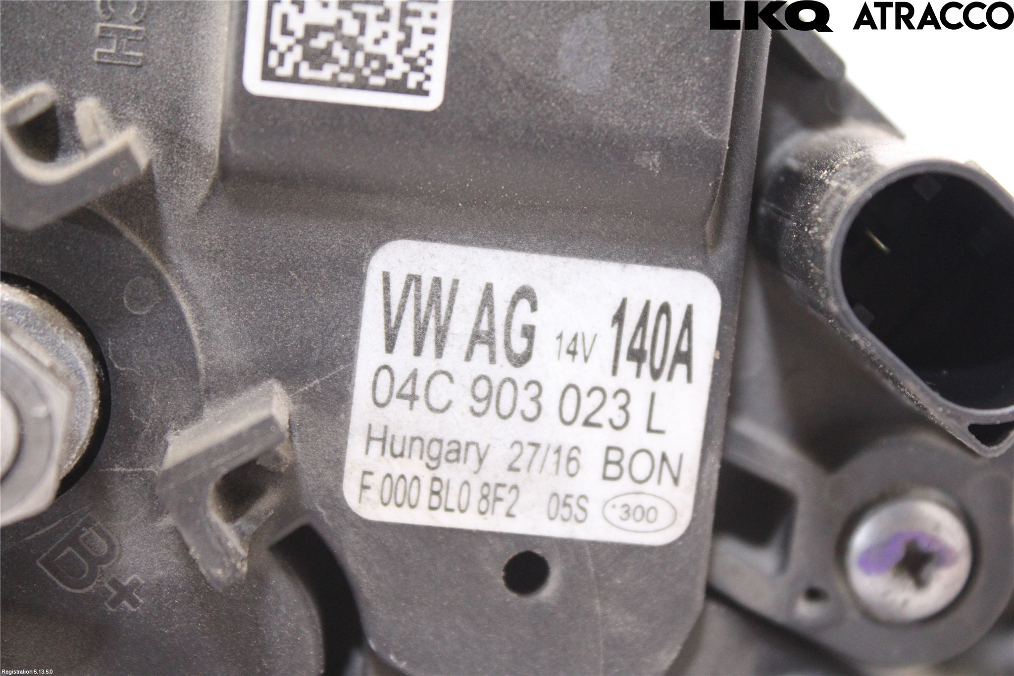 Audi A3/S3 8V 13-20 Dynamo
