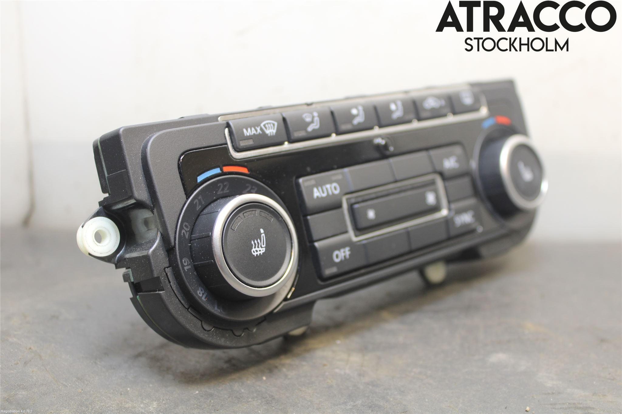 Volkswagen VW GOLF VI 09-13 Varme Ac Betjening-Display