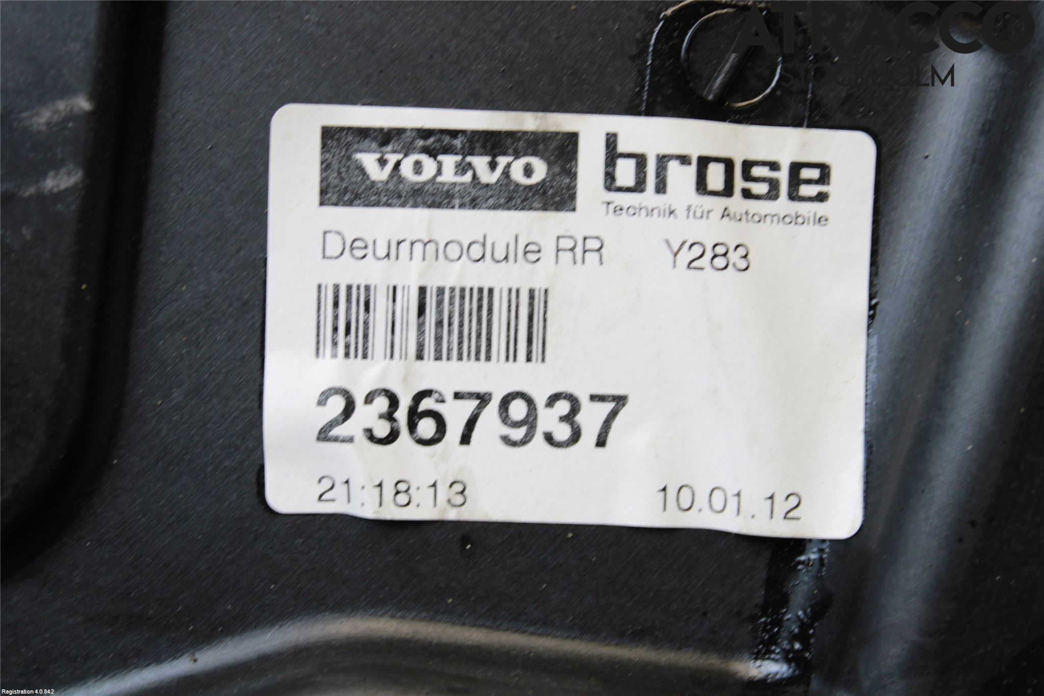 Volvo S60 11-13 Vindusheis El Komp