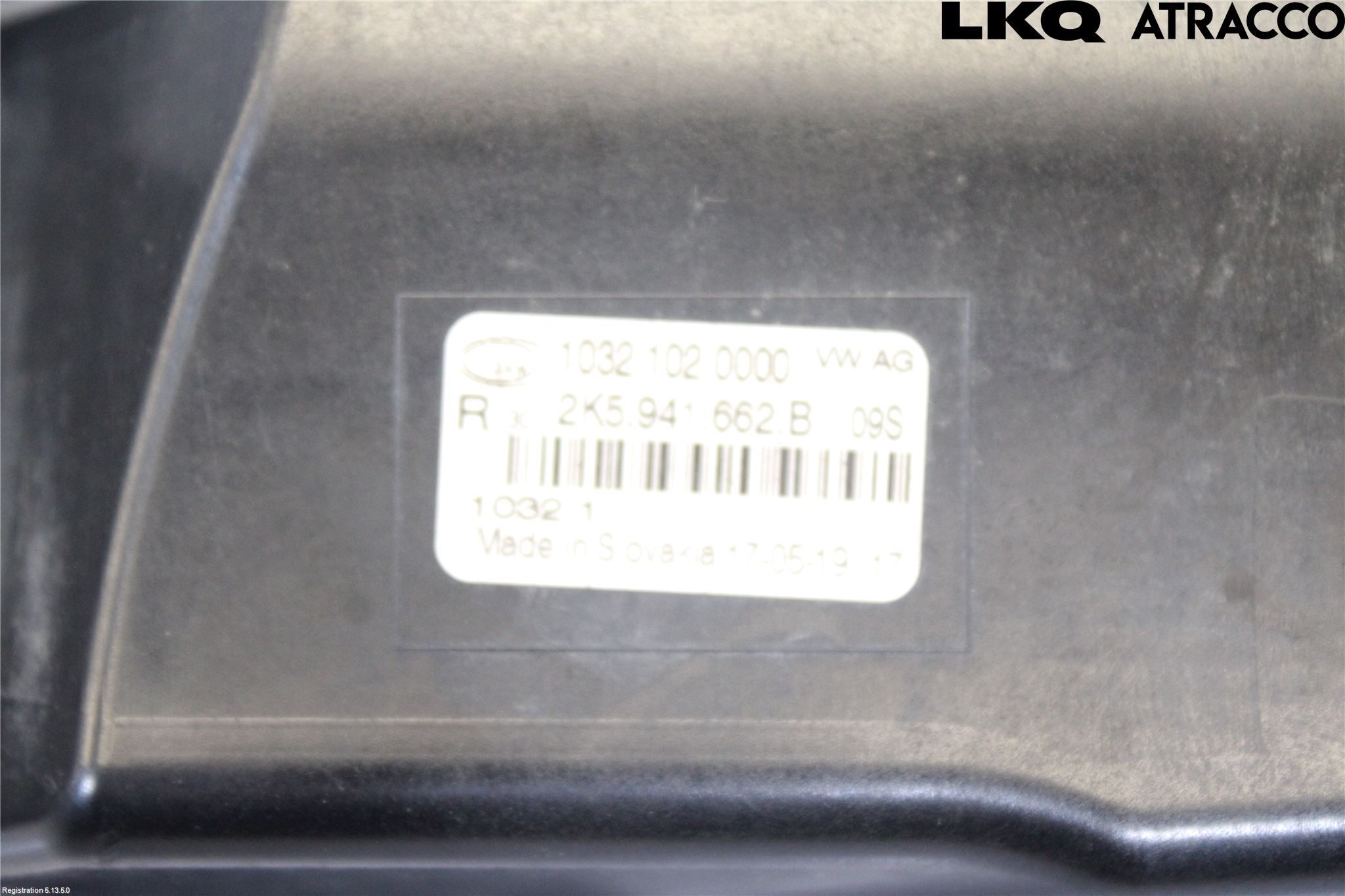 Volkswagen VW CADDY 16-20 Frontlykt-Kurve-Tåkelys