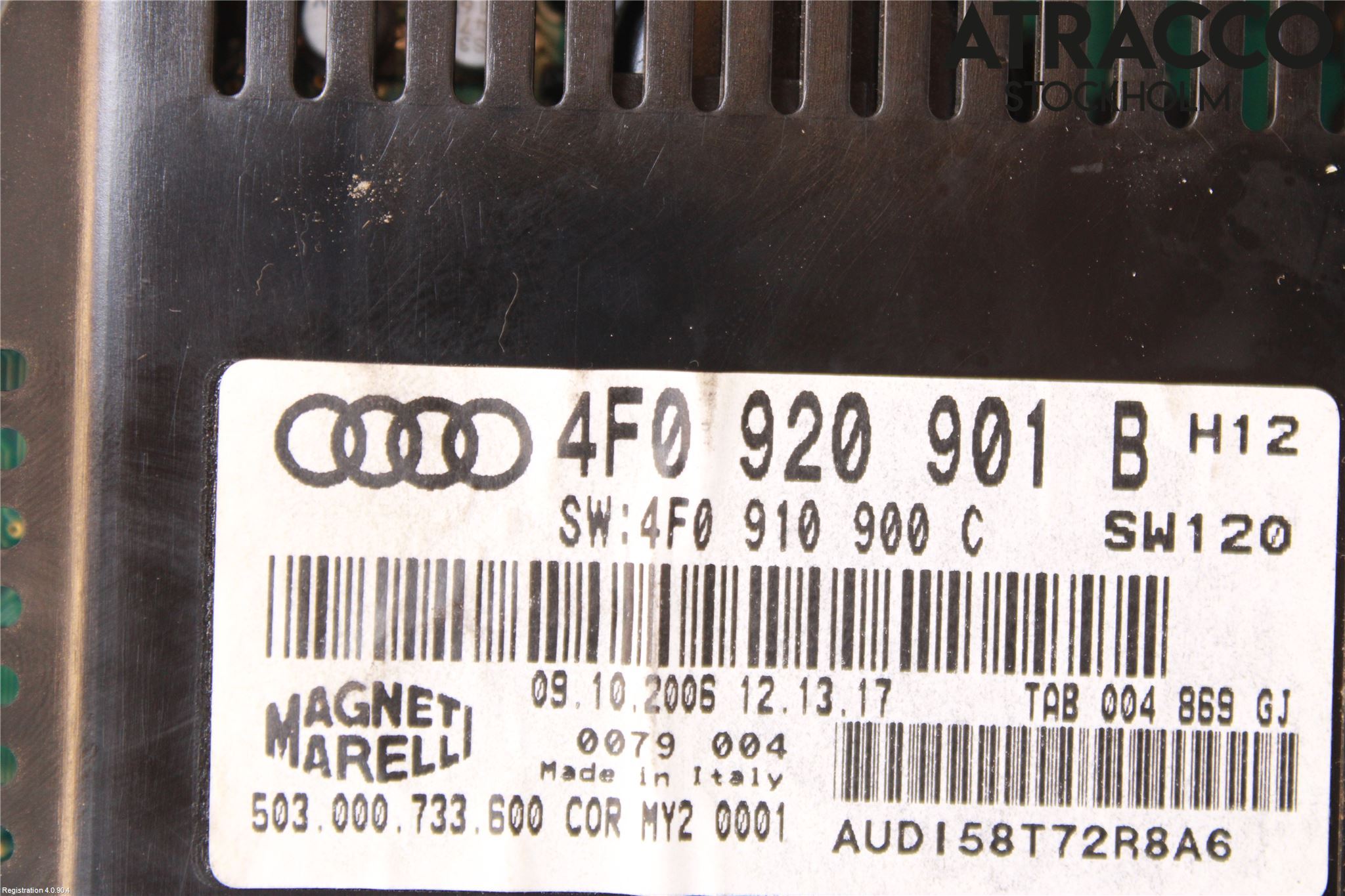 Audi A6/S6     05-11 Instr Kombinert