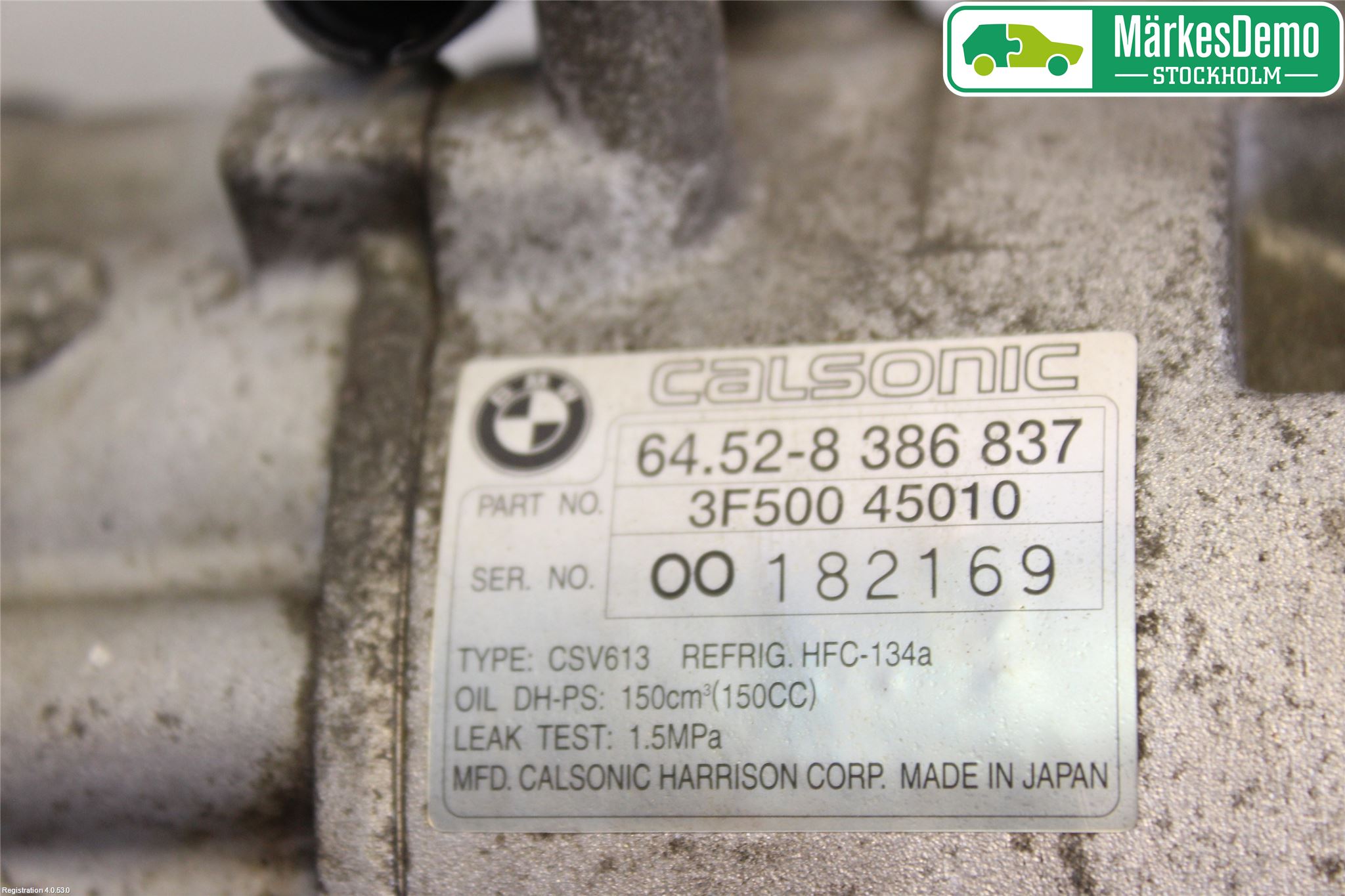 BMW 3 E46      98-05 Varme Ac Kompressor