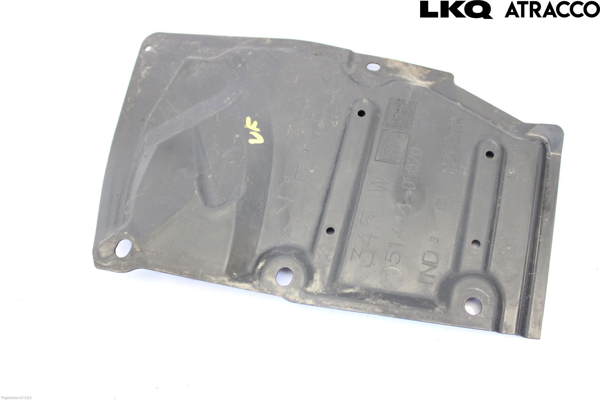 Toyota AURIS 13-19 Bunnplate U Motor-Gear-Dørk