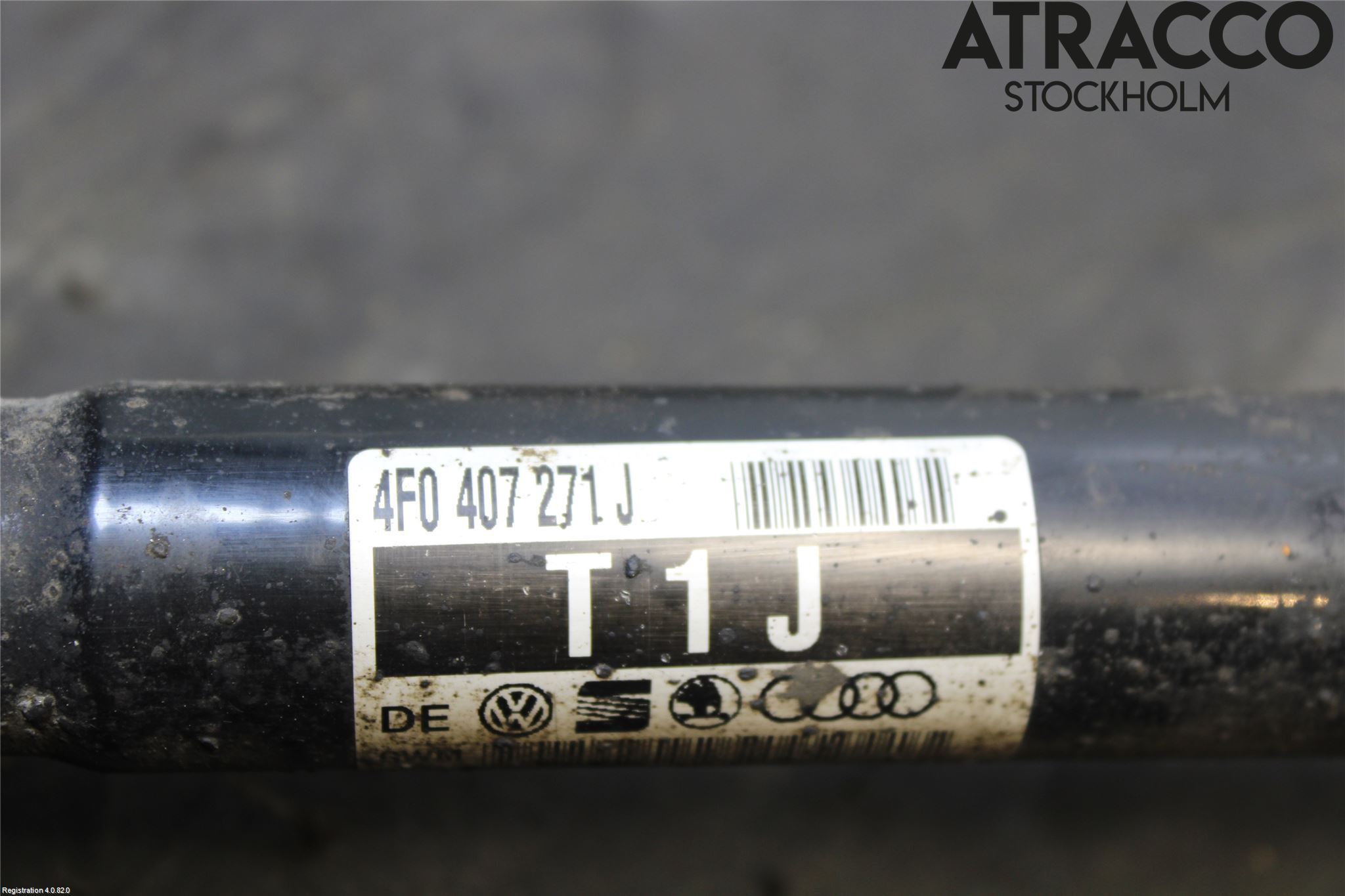 Audi A6/S6     05-11 Drivaksel Foran Kompl Venstre