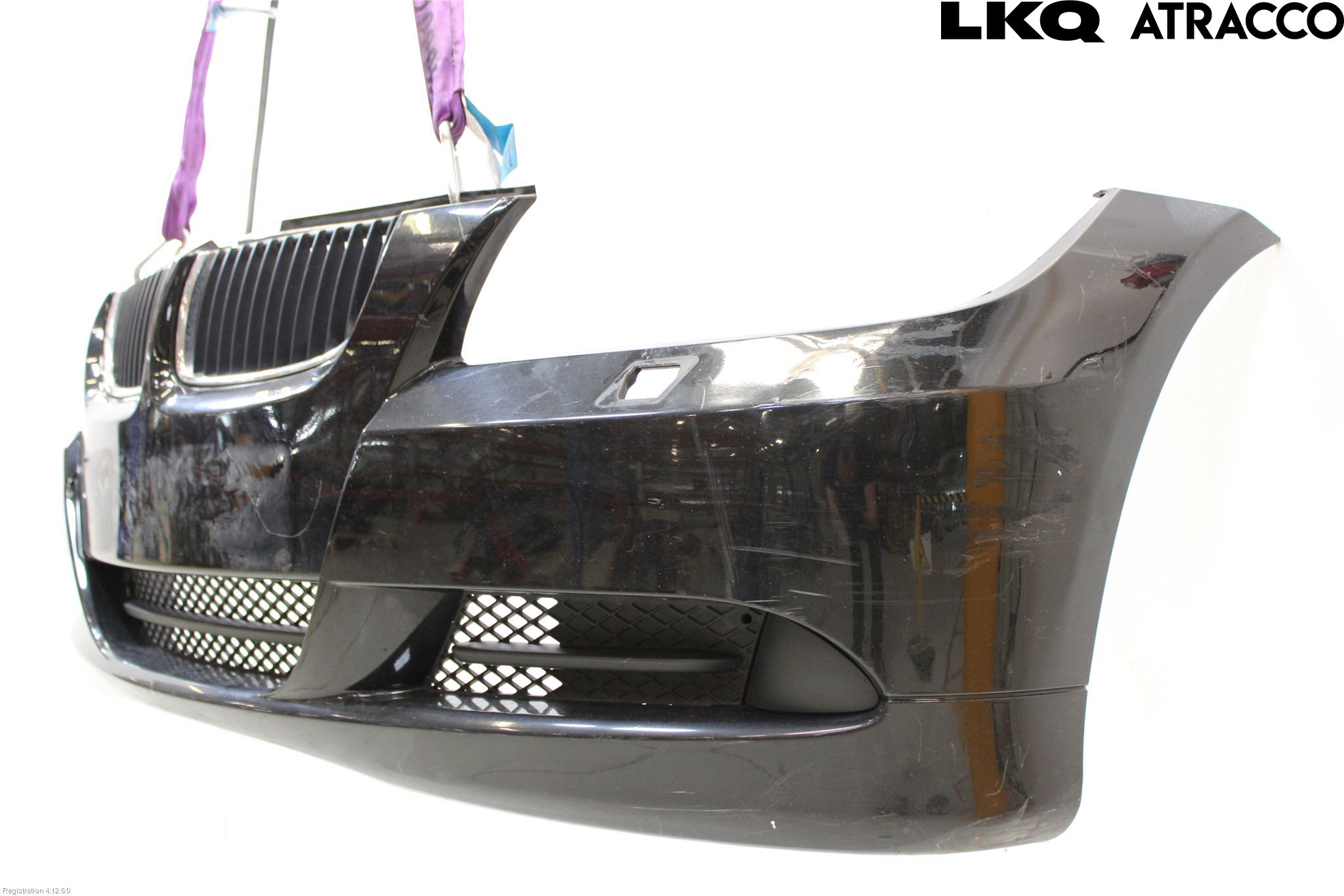 BMW 3 E90/91 SED/TOU 05-12 Støtfanger Foran Plastdeksel