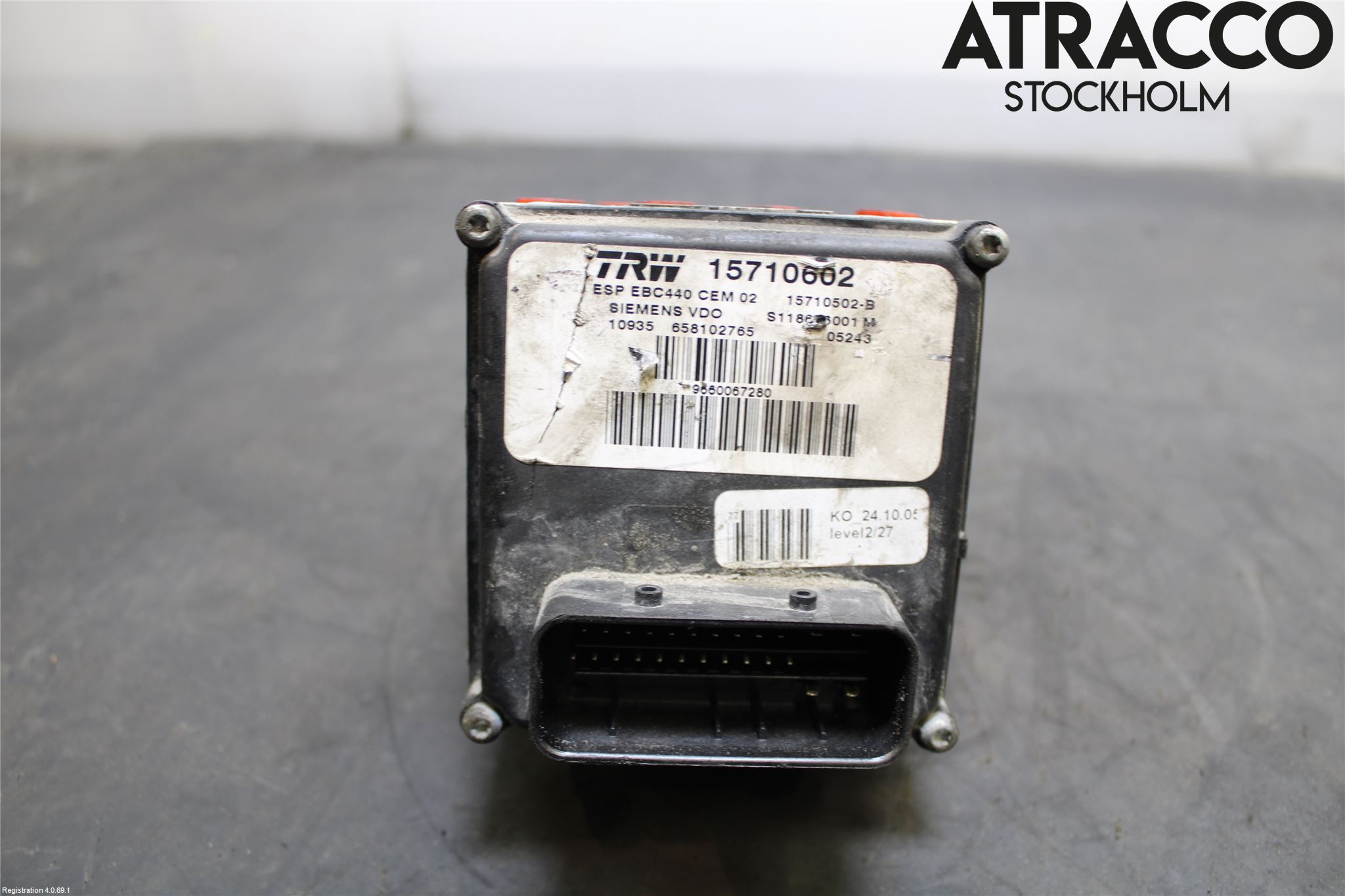 Peugeot 407 Abs Hydraulikkaggregat