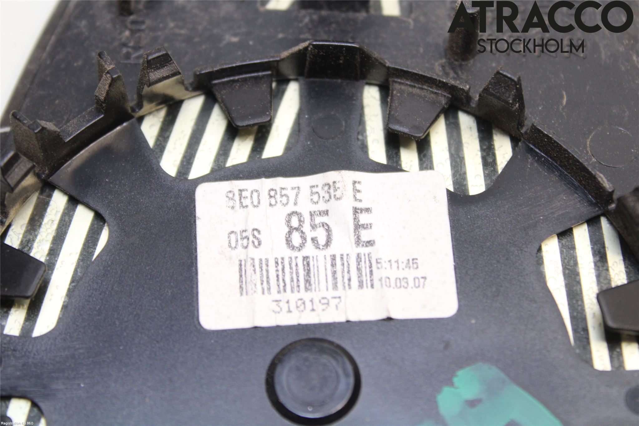 Audi A6/S6     05-11 Speil Glass V