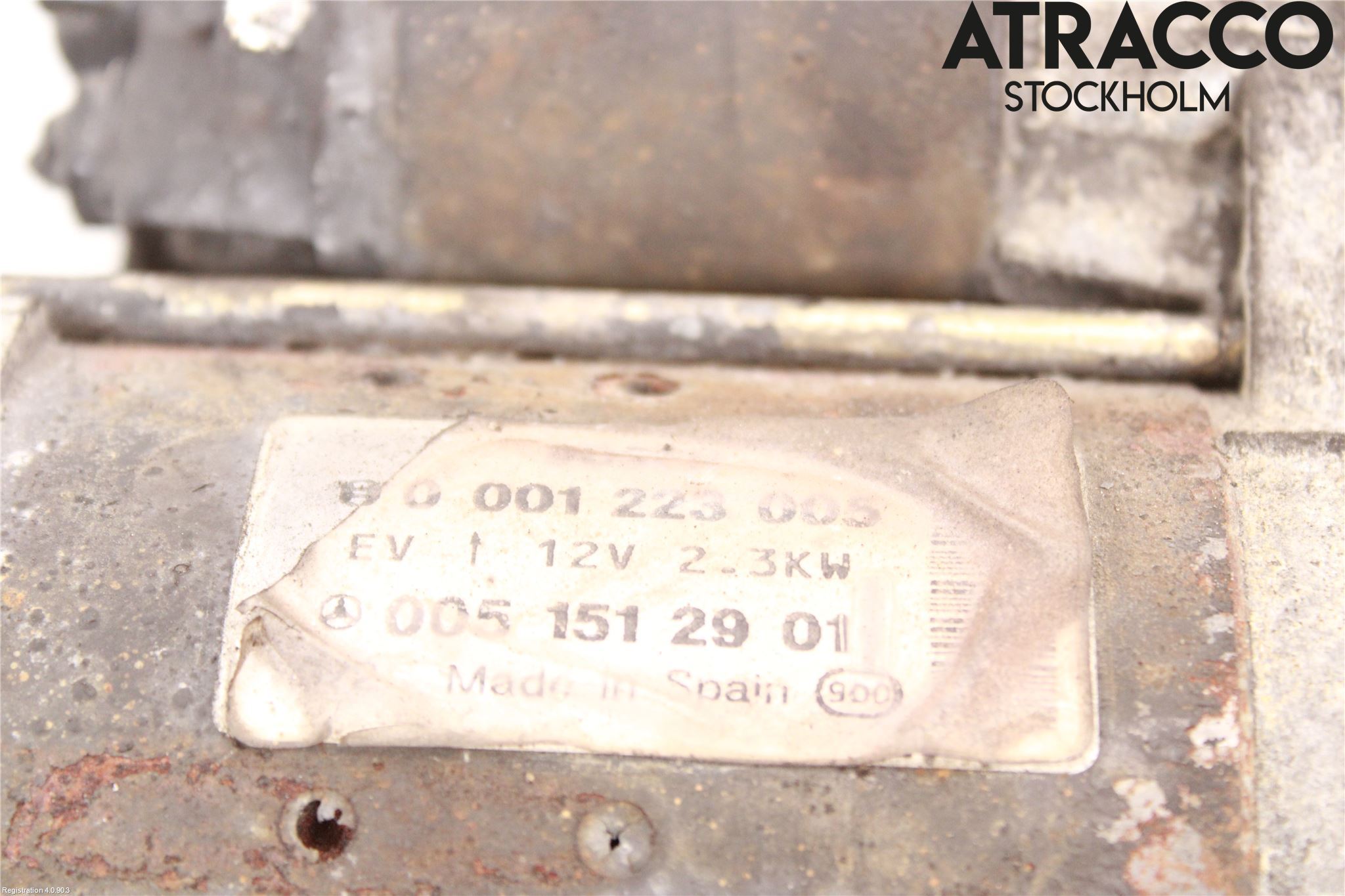Mercedes-Benz MB SPRINTER(W901-905) -07 Startmotor Diesel