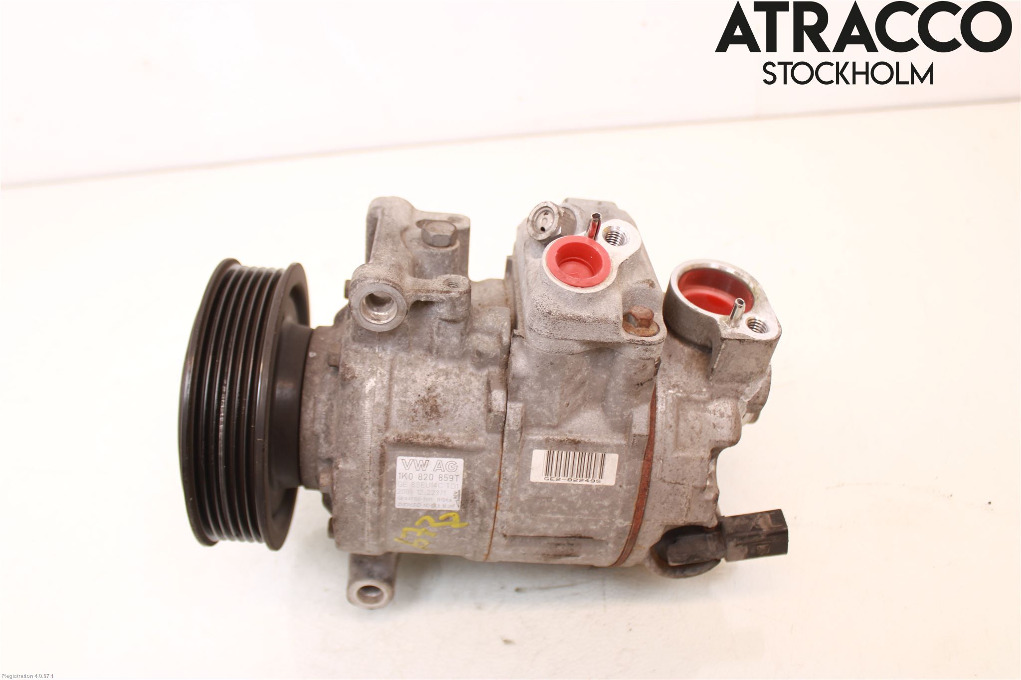 Volkswagen VW GOLF VI 09-13 Varme Ac Kompressor