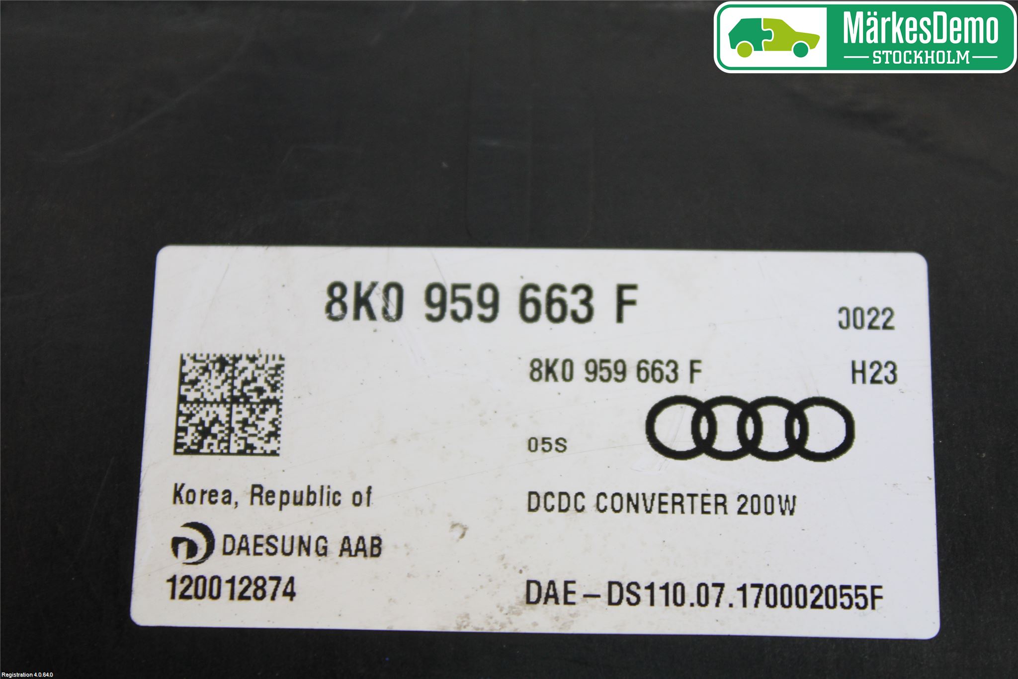 Audi A6/S6 4G 11-18 Styreenhet Øvrig