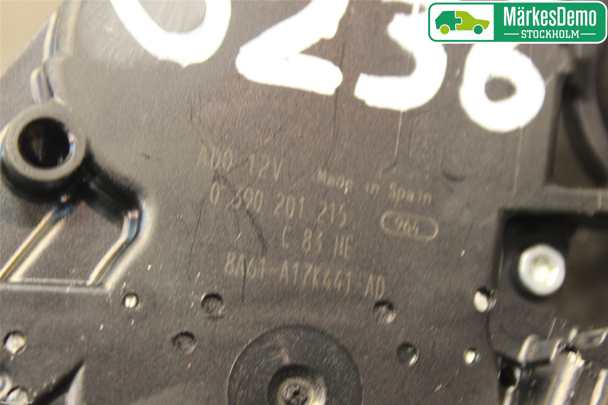 Ford FIESTA 09-12 Viskermotor Bakluke