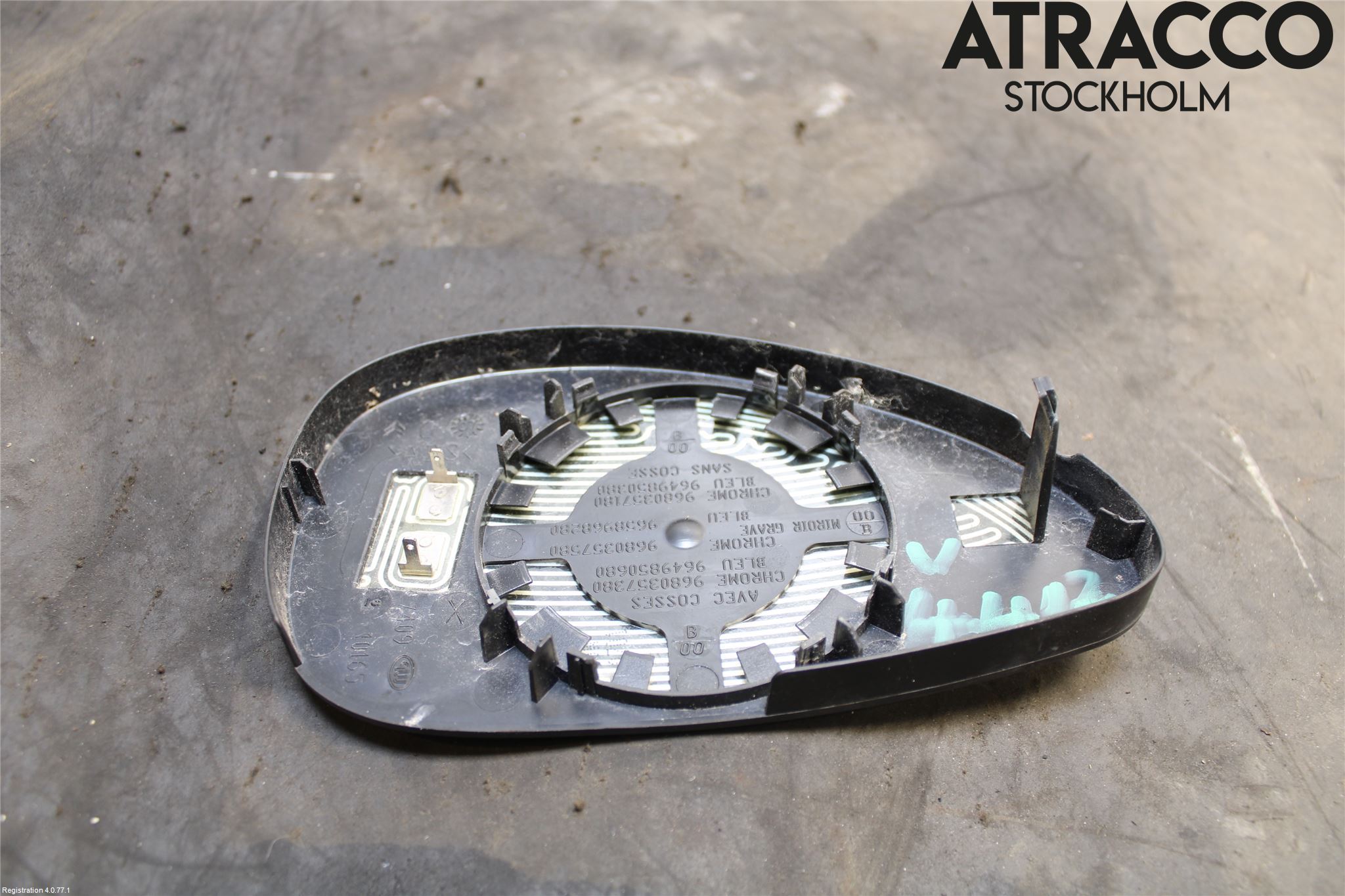 Citroen C4 I   05-10 Speil Glass V