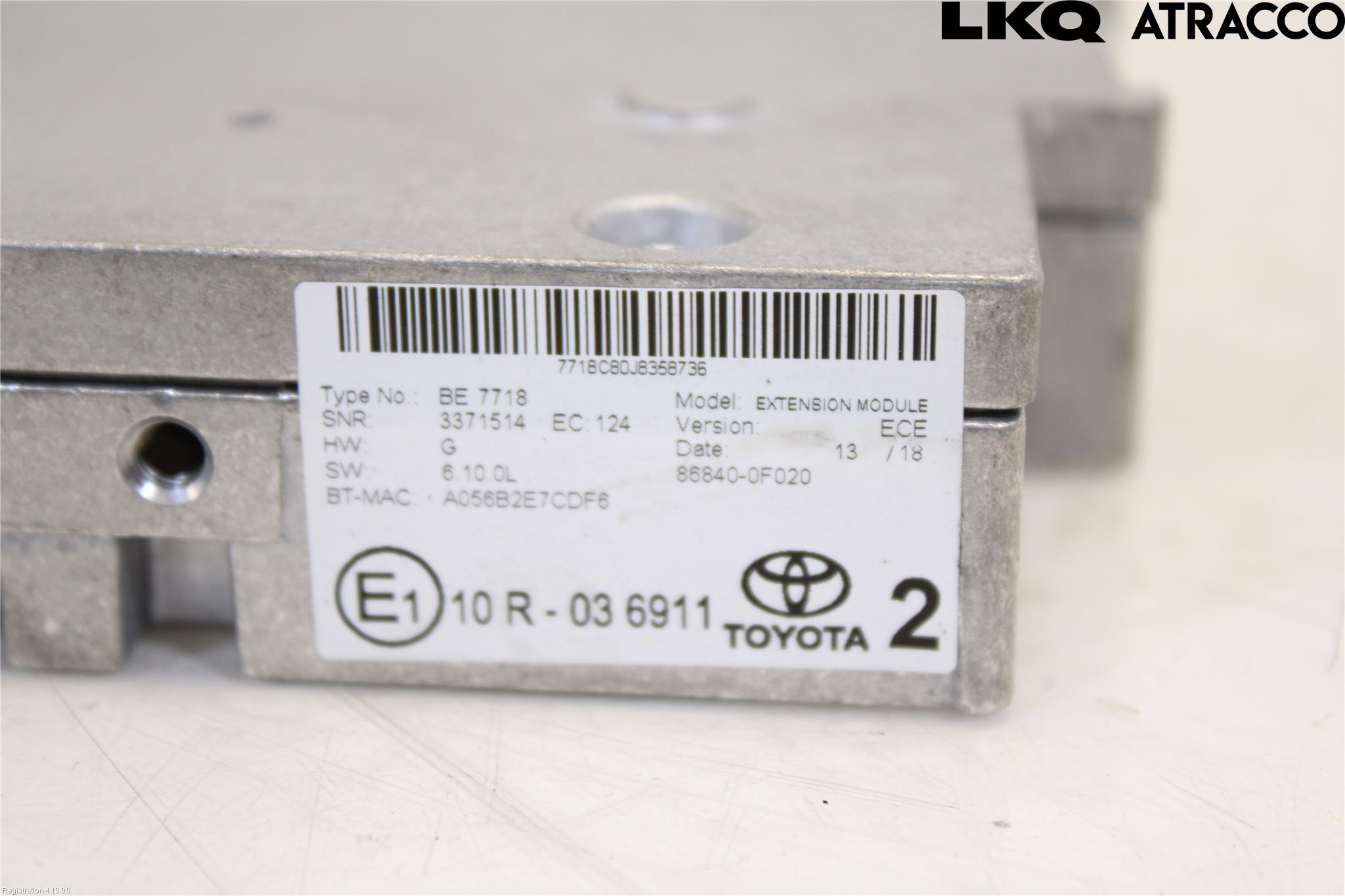 Toyota AURIS 13-19 Stereo Radio Med Cd