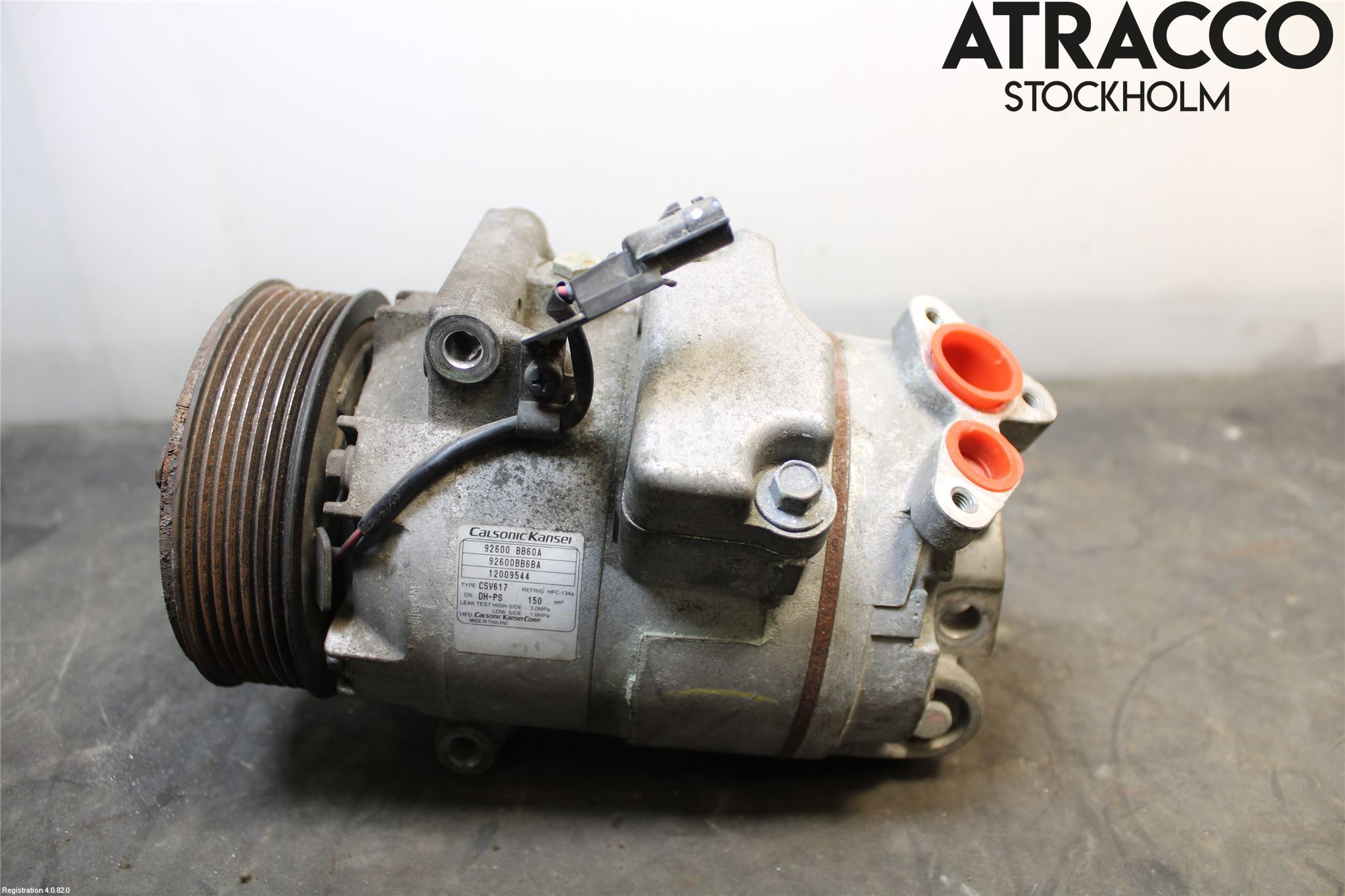 Nissan QASHQAI 10-14 Varme Ac Kompressor
