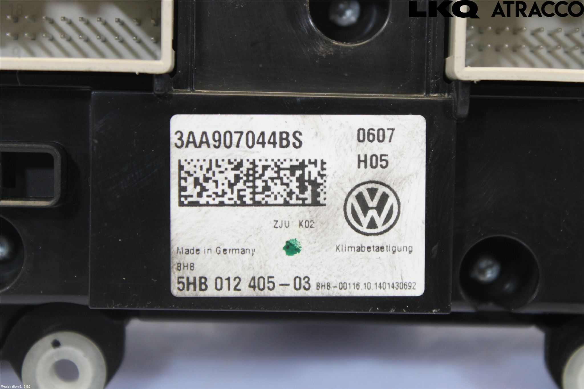 Volkswagen VW PASSAT 11-14 Varme Ac Betjening-Display